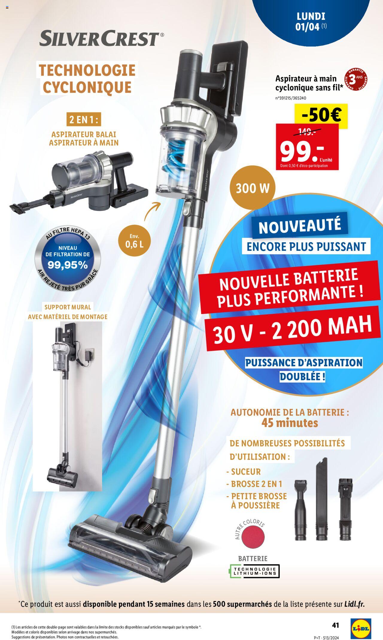 Catalogue Lidl 27 Mar – 2 Avr 2024 Page 41