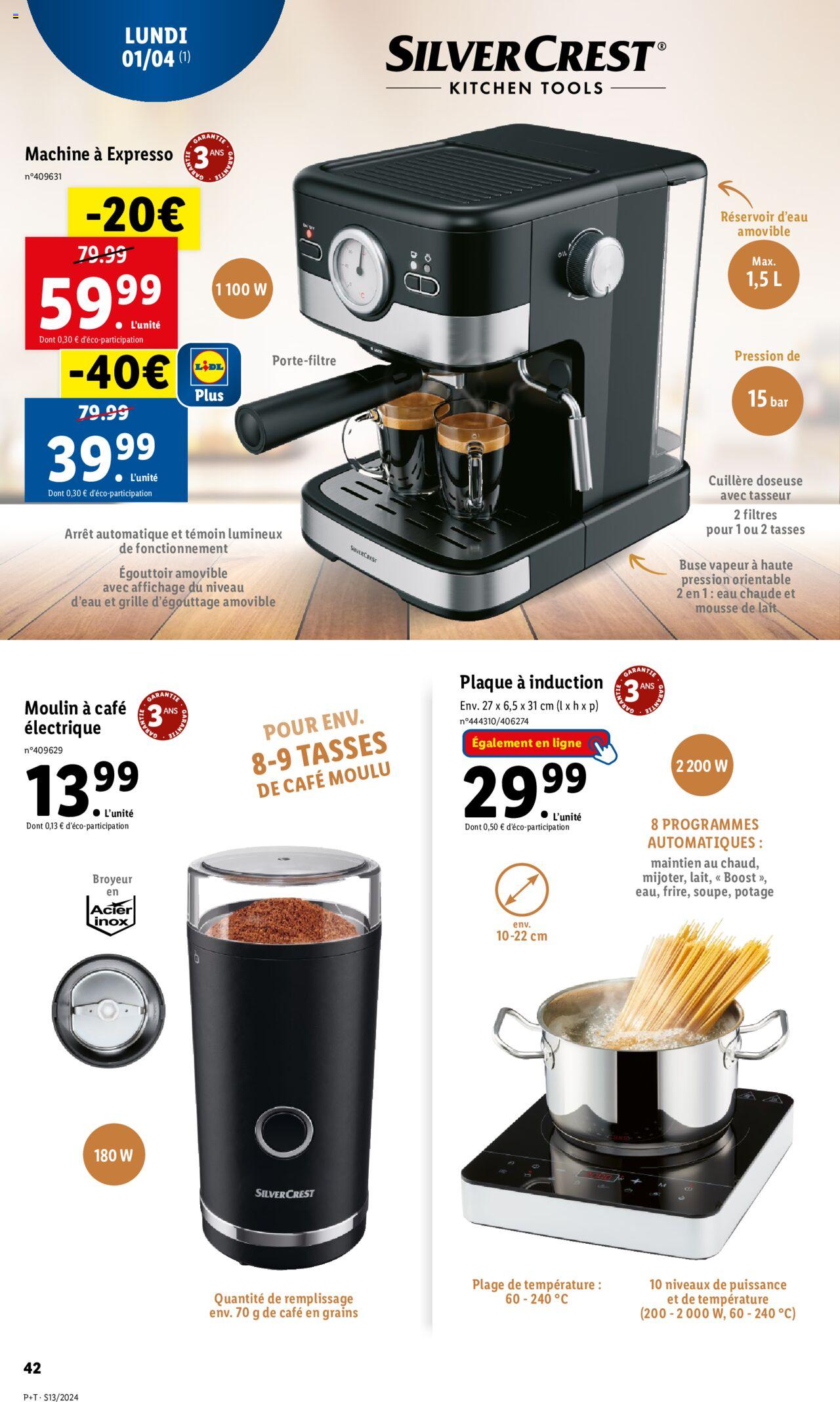 Catalogue Lidl 27 Mar – 2 Avr 2024 Page 42