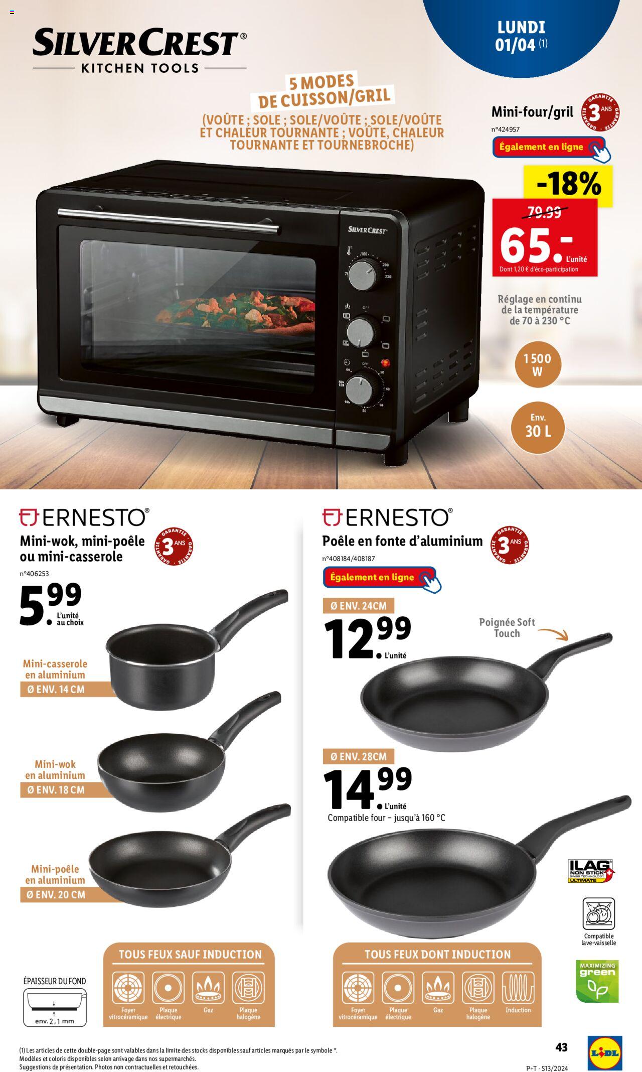 Catalogue Lidl 27 Mar – 2 Avr 2024 Page 43