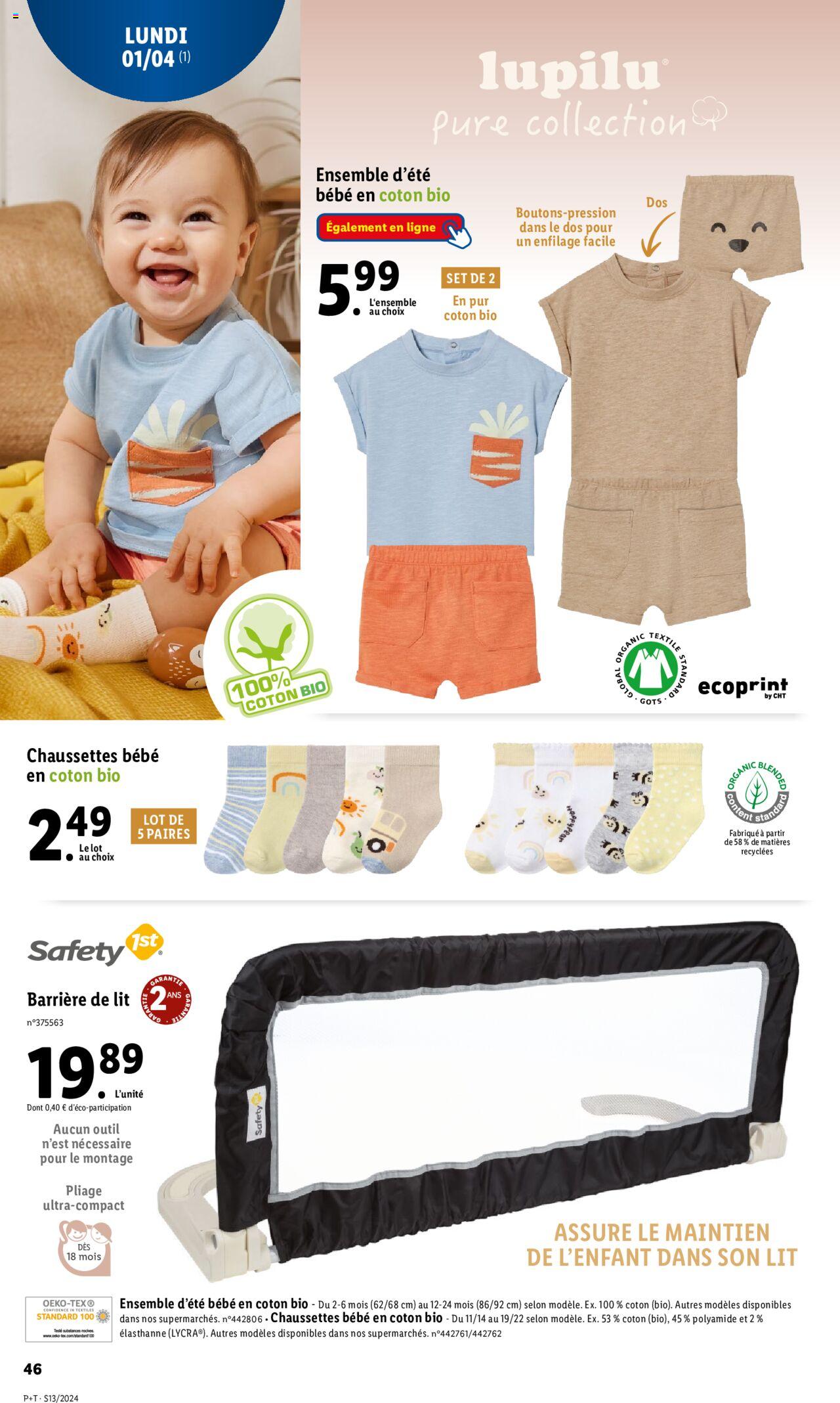 Catalogue Lidl 27 Mar – 2 Avr 2024 Page 46