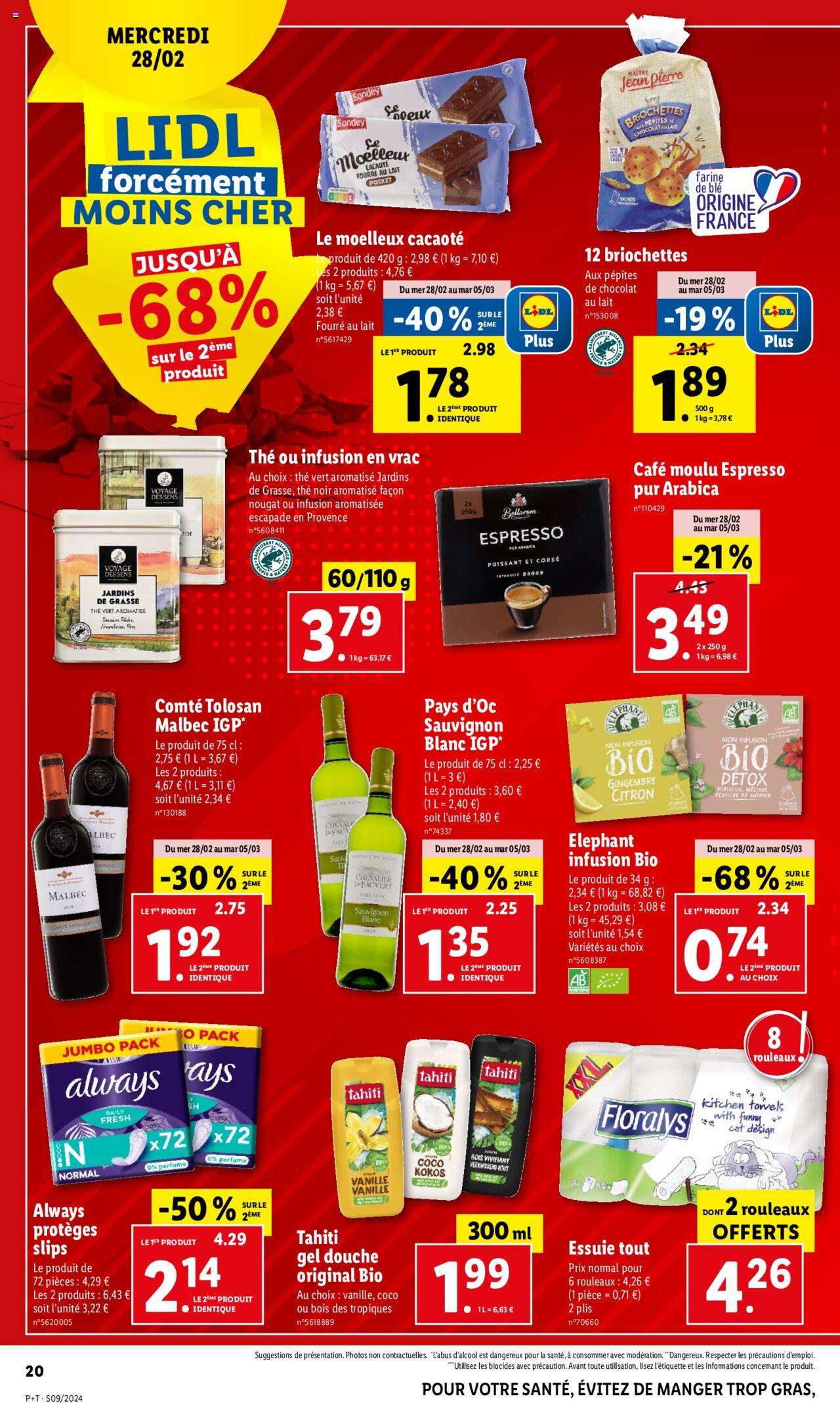 Catalogue Lidl 28 Feb – 5 Mar 2024 Page 20