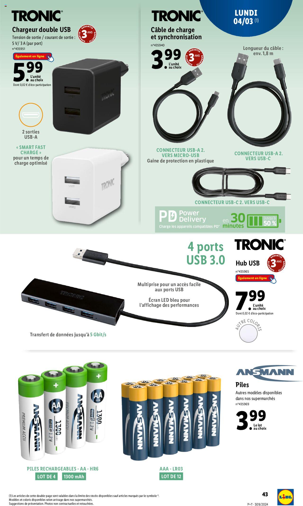 Catalogue Lidl 28 Feb – 5 Mar 2024 Page 43