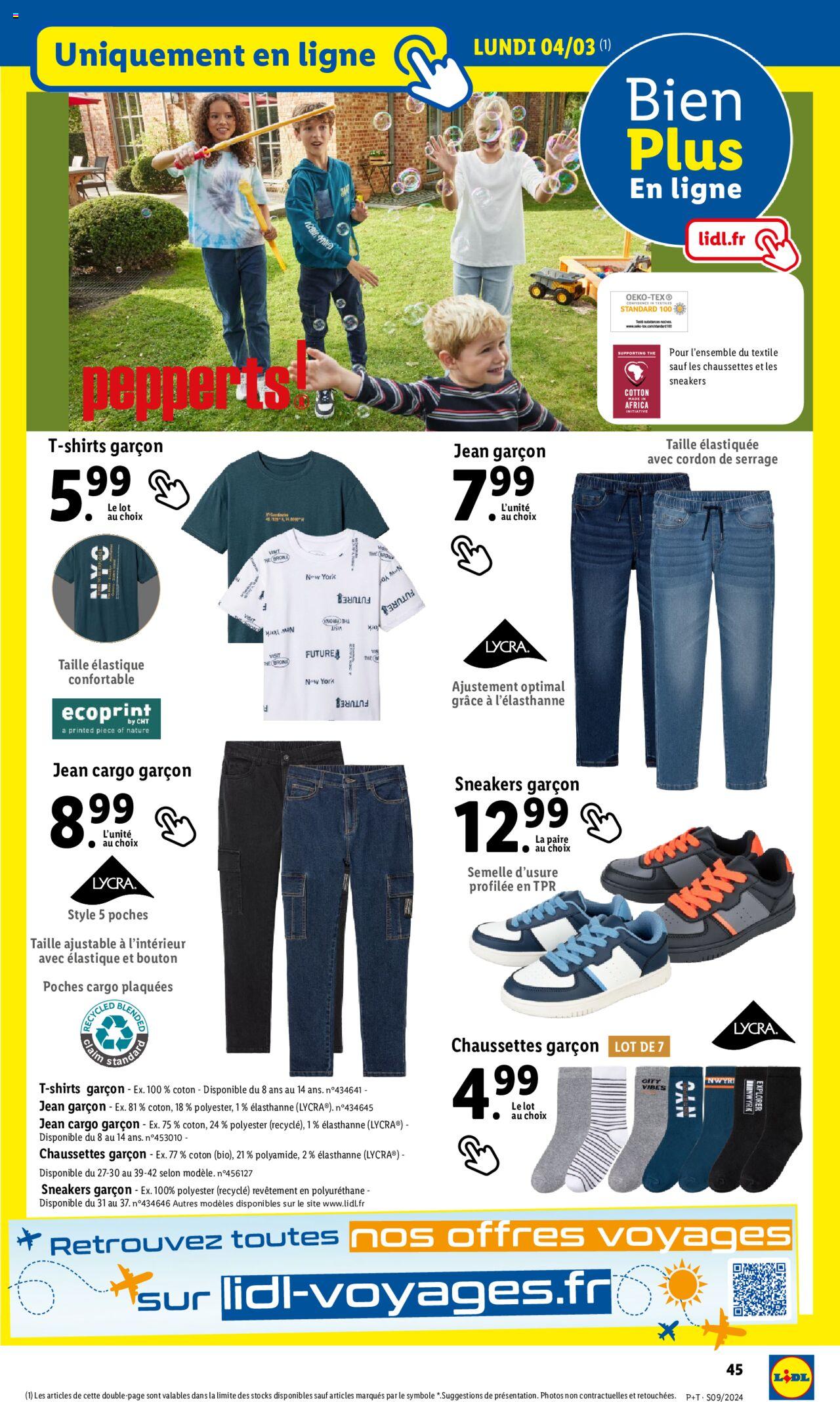 Catalogue Lidl 28 Feb – 5 Mar 2024 Page 45