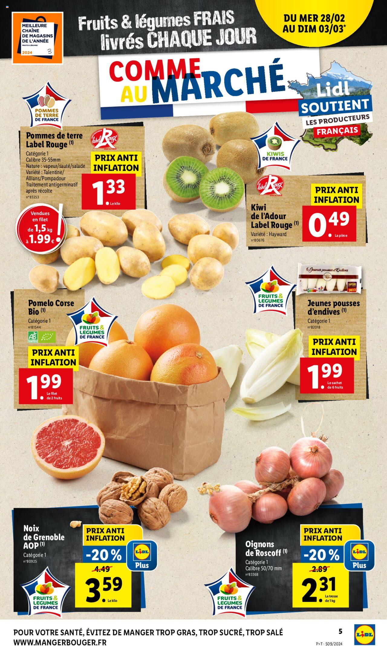 Catalogue Lidl 28 Feb – 5 Mar 2024 Page 5