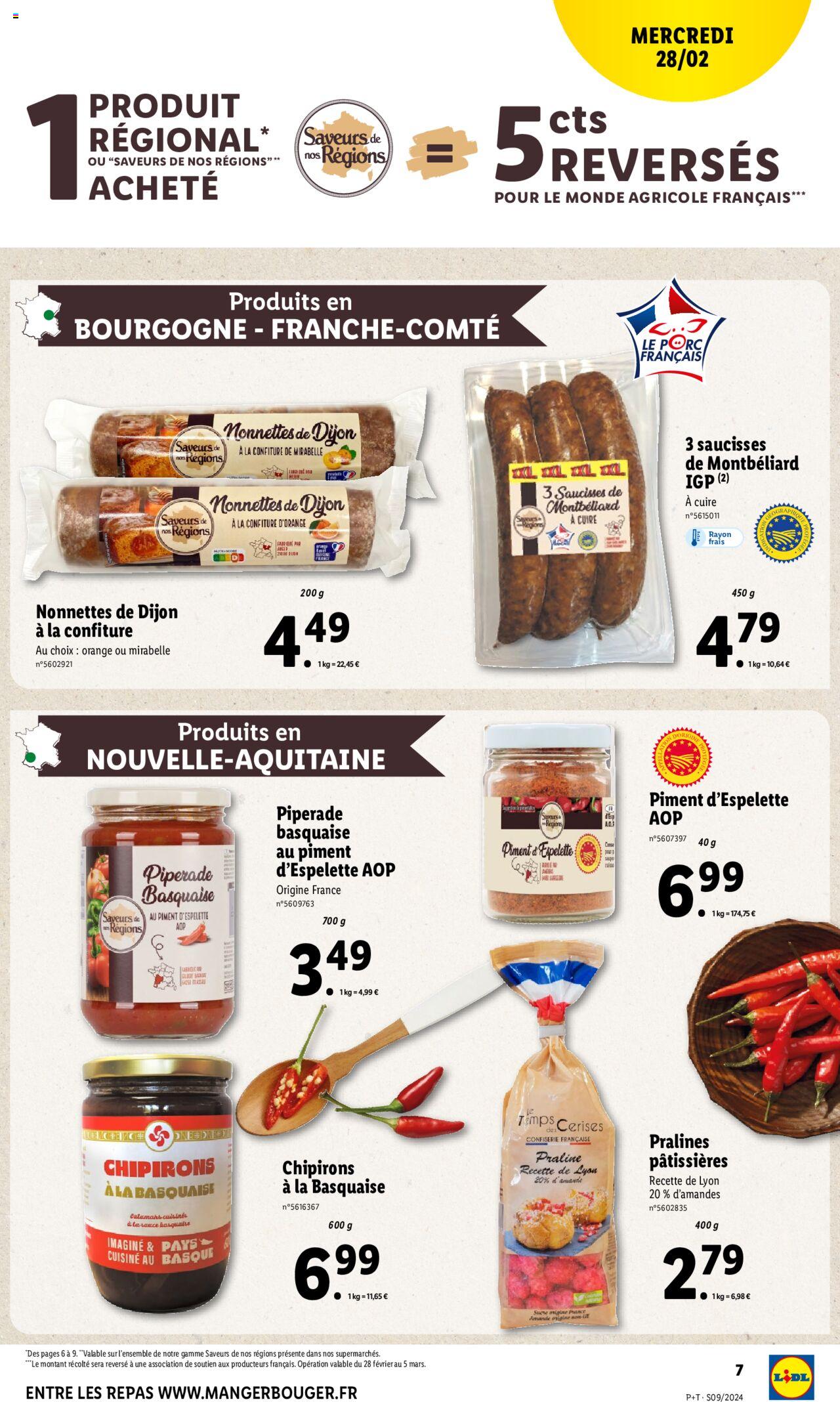 Catalogue Lidl 28 Feb – 5 Mar 2024 Page 7