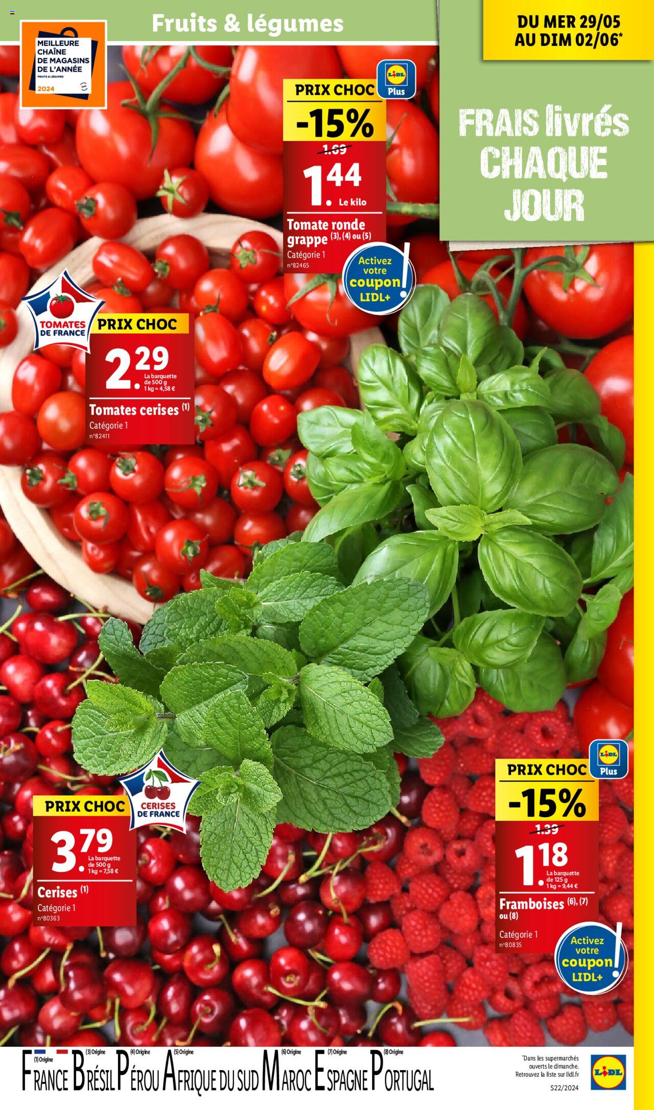 Catalogue Lidl 29 Mai – 4 Juin 2024 Page 3