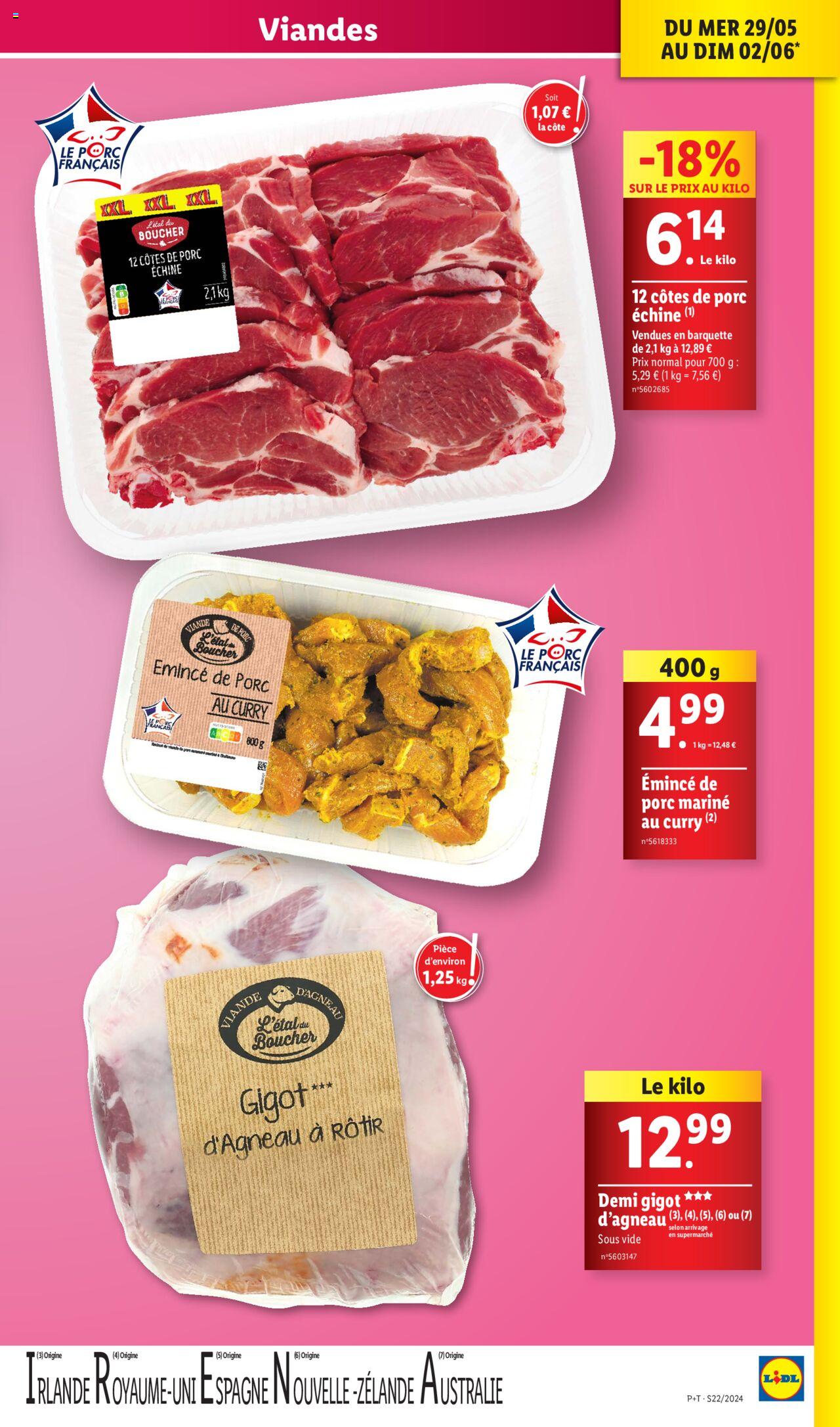 Catalogue Lidl 29 Mai – 4 Juin 2024 Page 5
