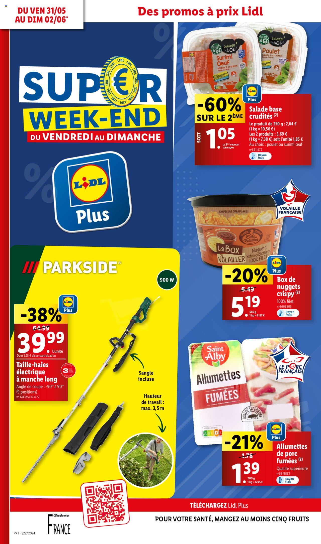 Catalogue Lidl 29 Mai – 4 Juin 2024 Page 50