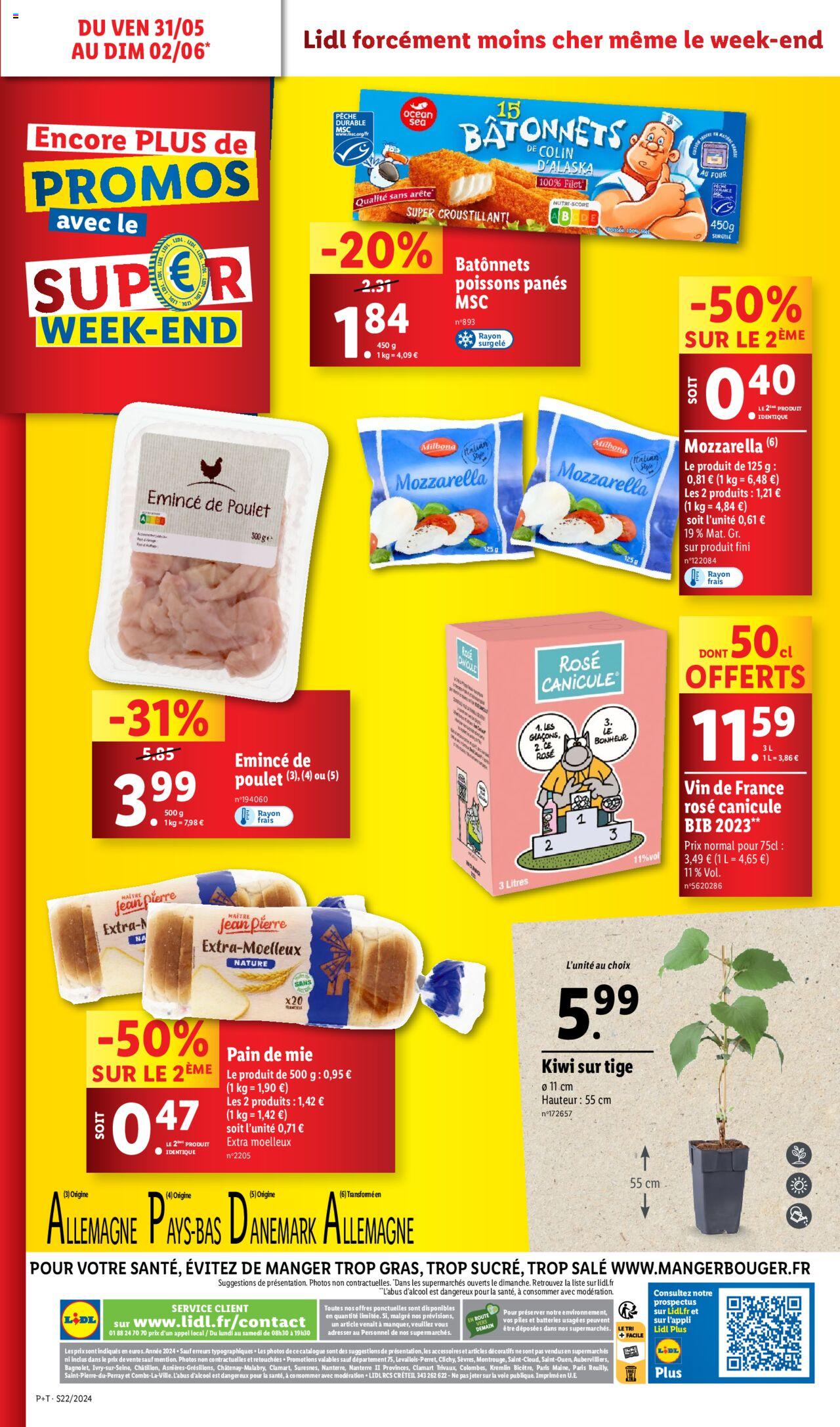 Catalogue Lidl 29 Mai – 4 Juin 2024 Page 52