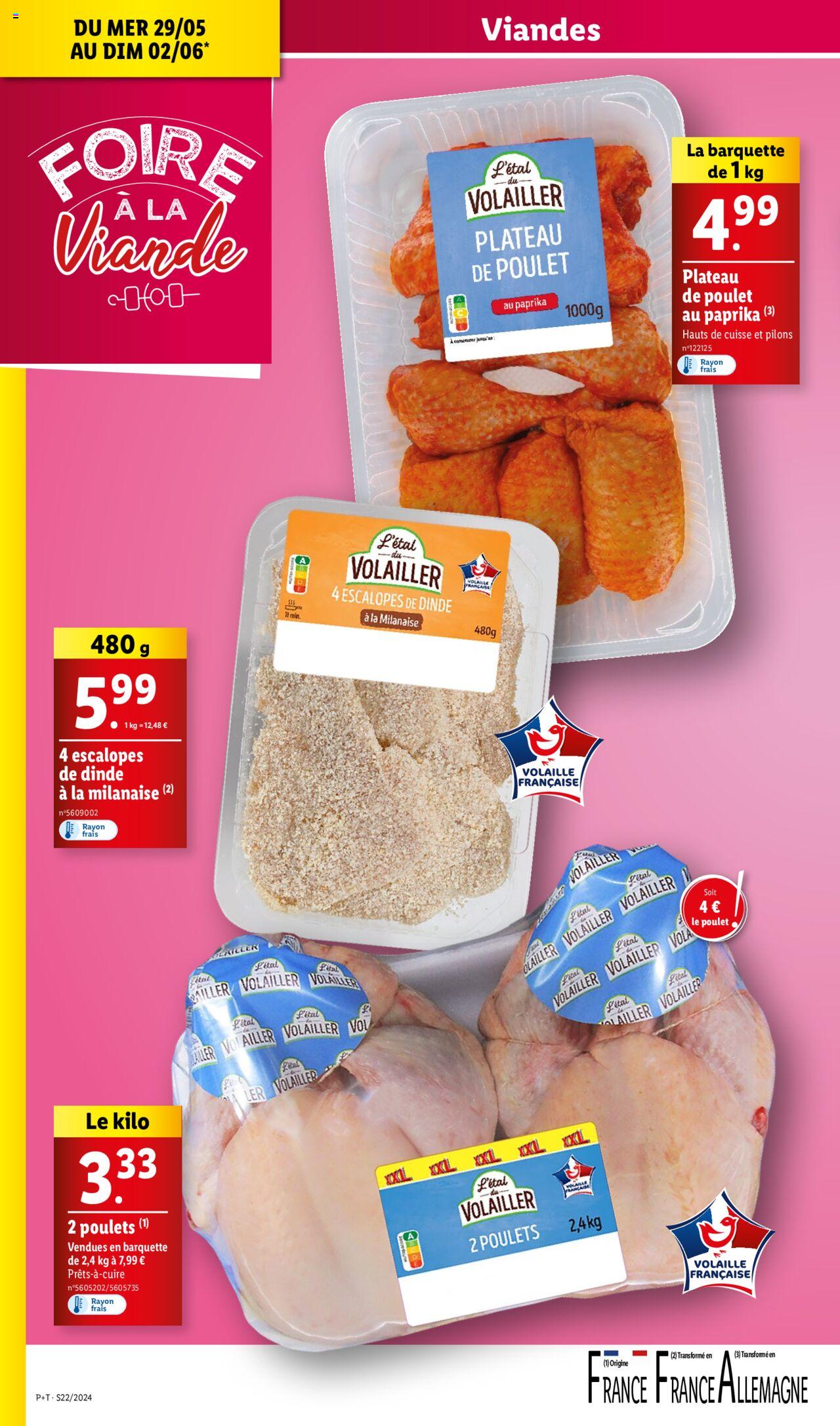Catalogue Lidl 29 Mai – 4 Juin 2024 Page 6