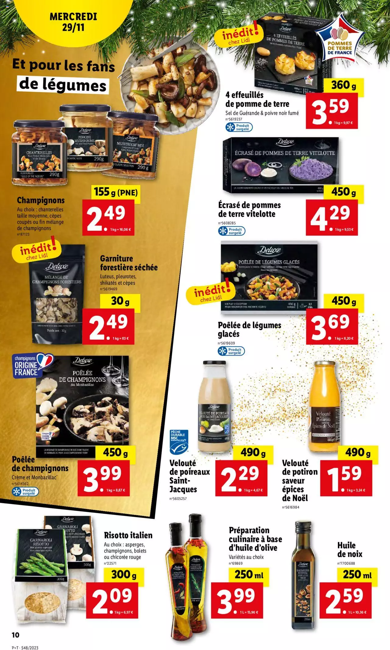 Catalogue Lidl 29 Nov – 5 Déc 2023 Page 10