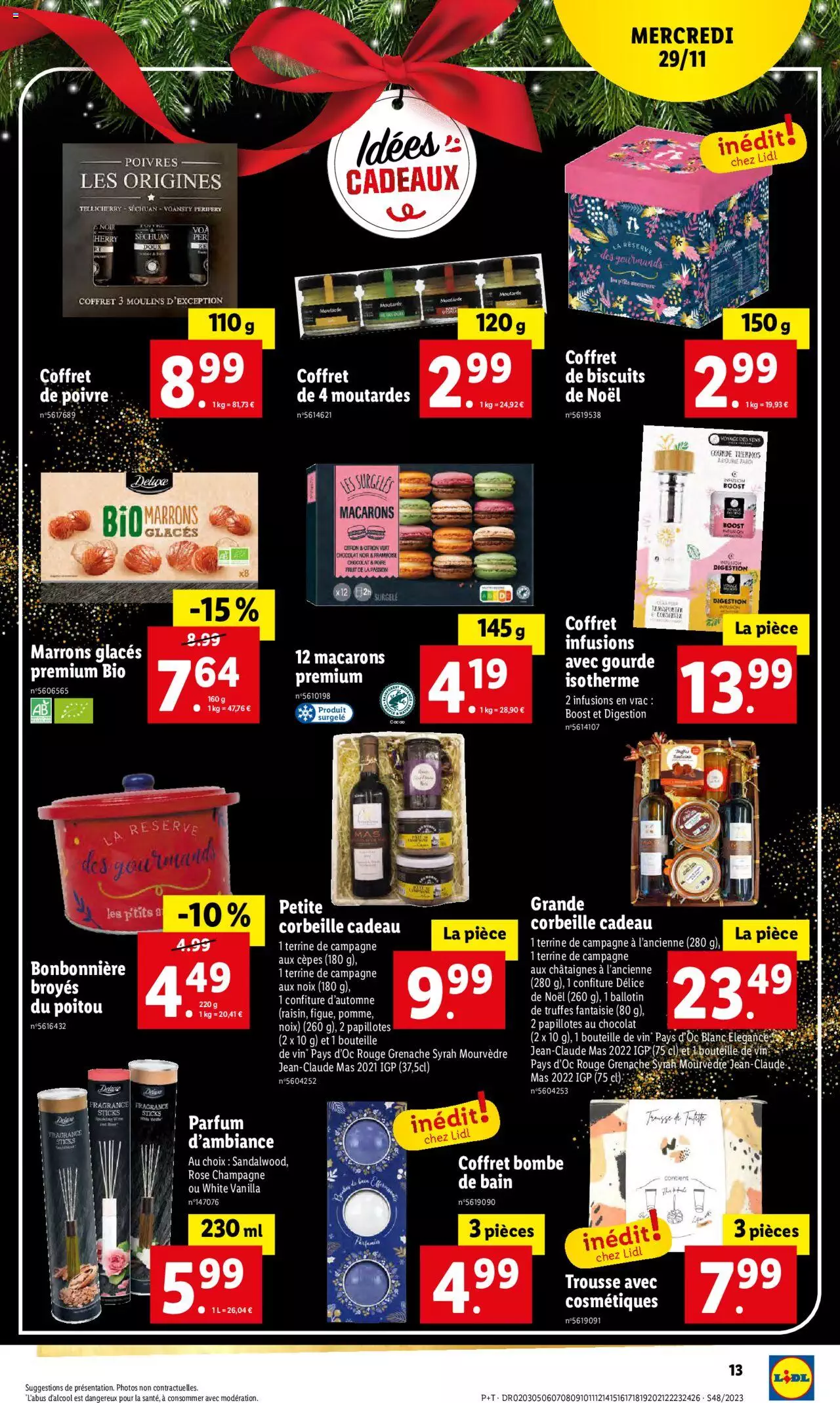 Catalogue Lidl 29 Nov – 5 Déc 2023 Page 13