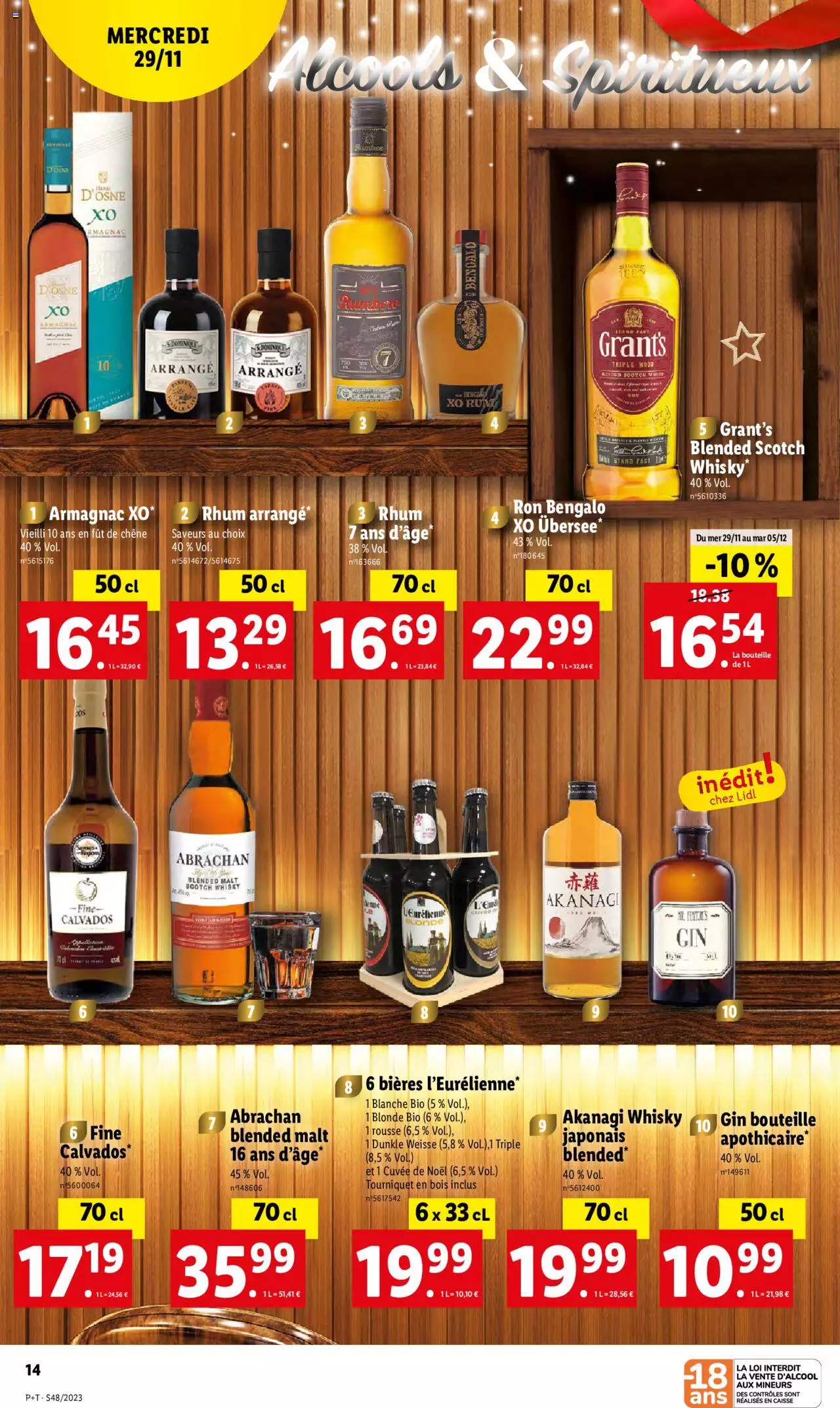 Catalogue Lidl 29 Nov – 5 Déc 2023 Page 14