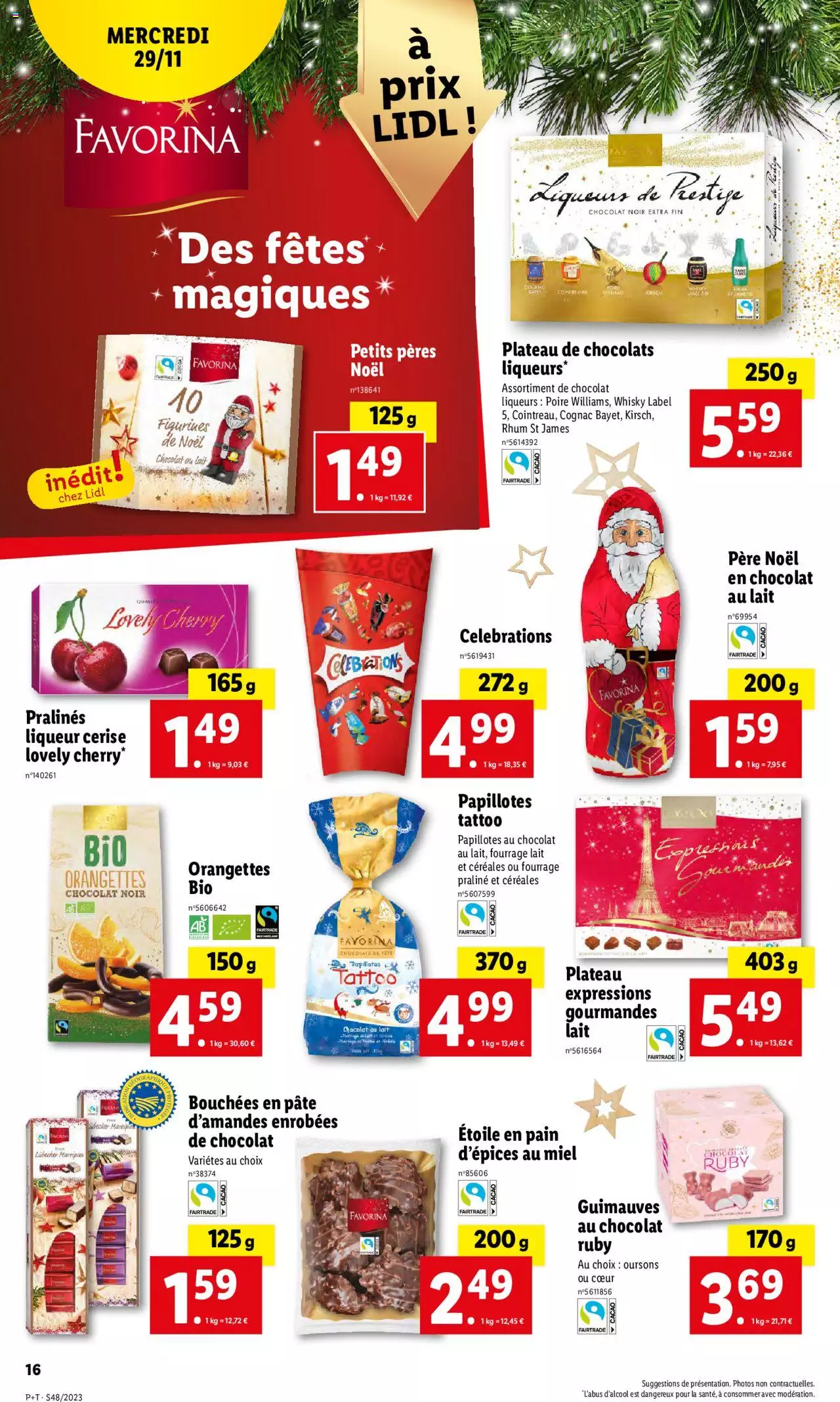 Catalogue Lidl 29 Nov – 5 Déc 2023 Page 16