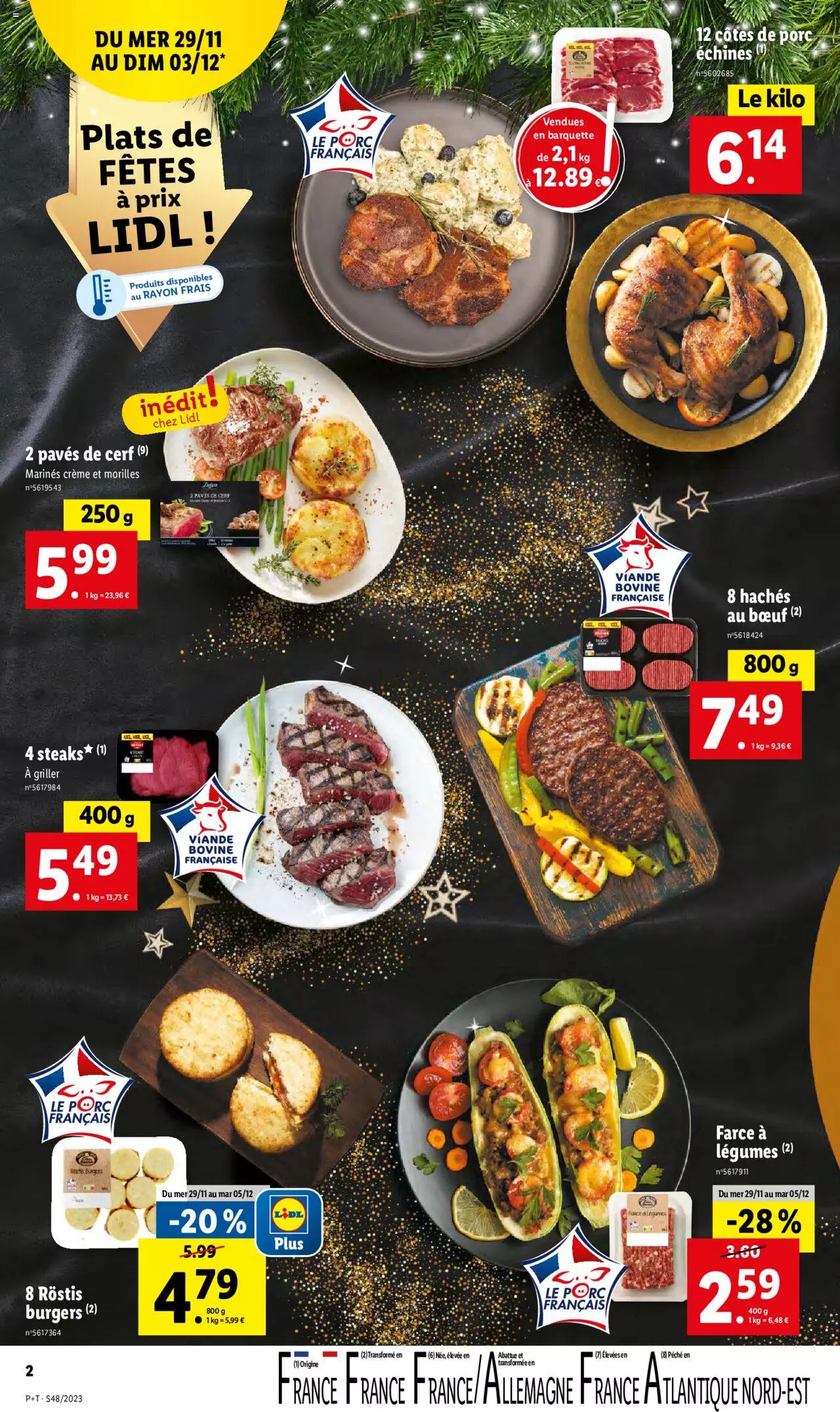 Catalogue Lidl 29 Nov – 5 Déc 2023 Page 2