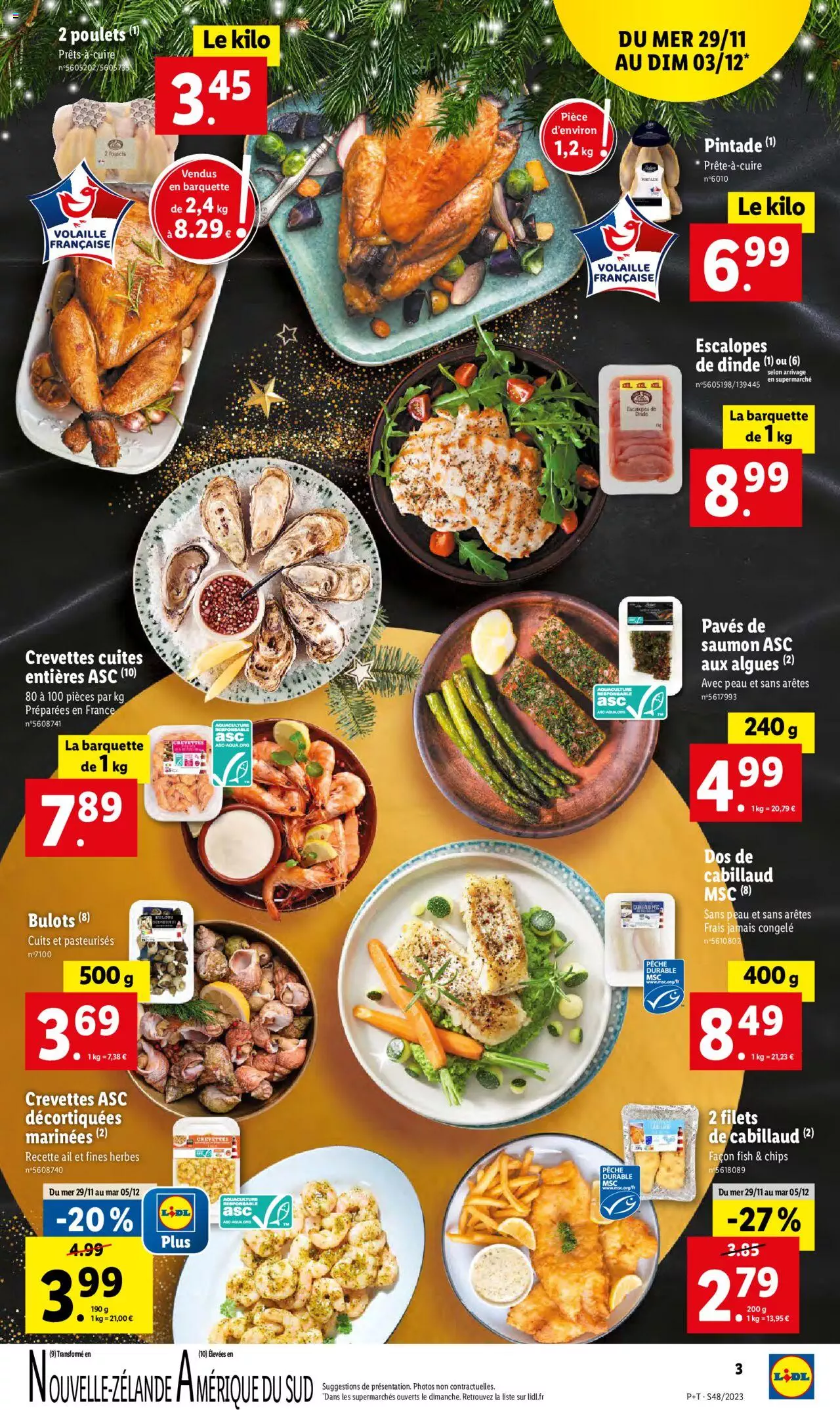 Catalogue Lidl 29 Nov – 5 Déc 2023 Page 3