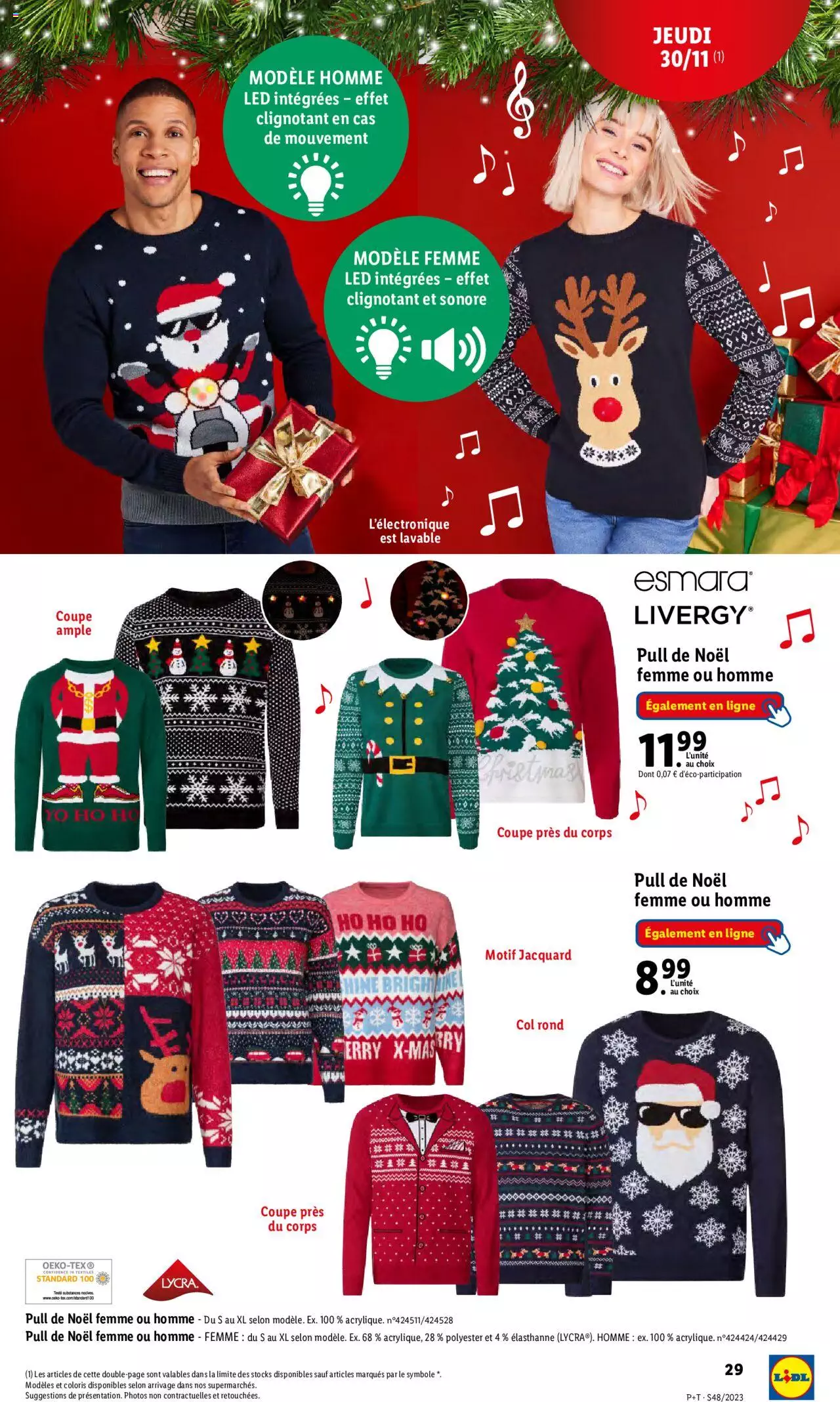 Catalogue Lidl 29 Nov – 5 Déc 2023 Page 30