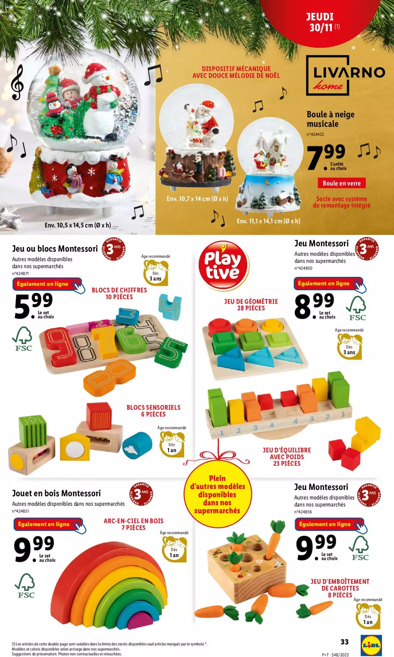 Catalogue Lidl 29 Nov – 5 Déc 2023 Page 34