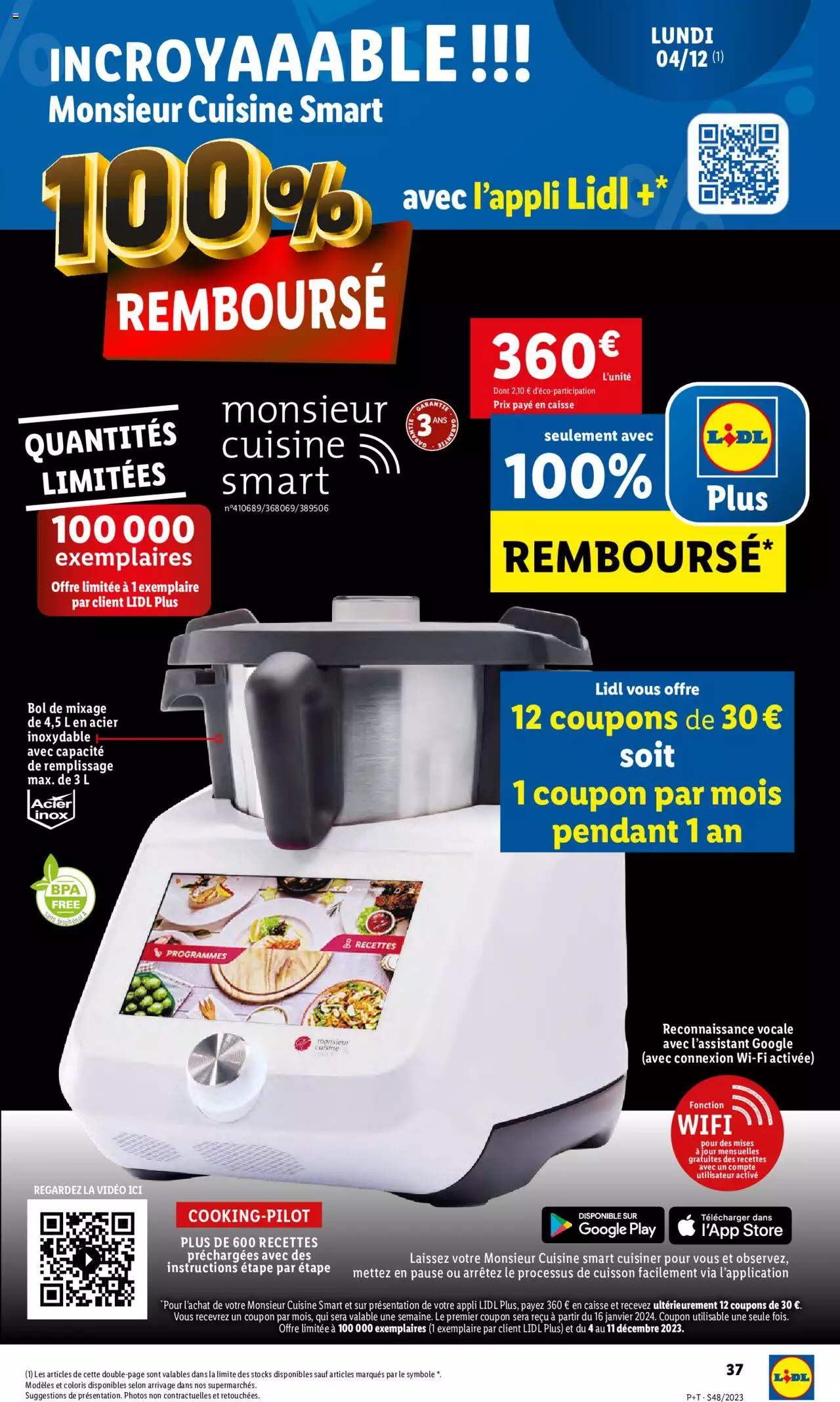 Catalogue Lidl 29 Nov – 5 Déc 2023 Page 38