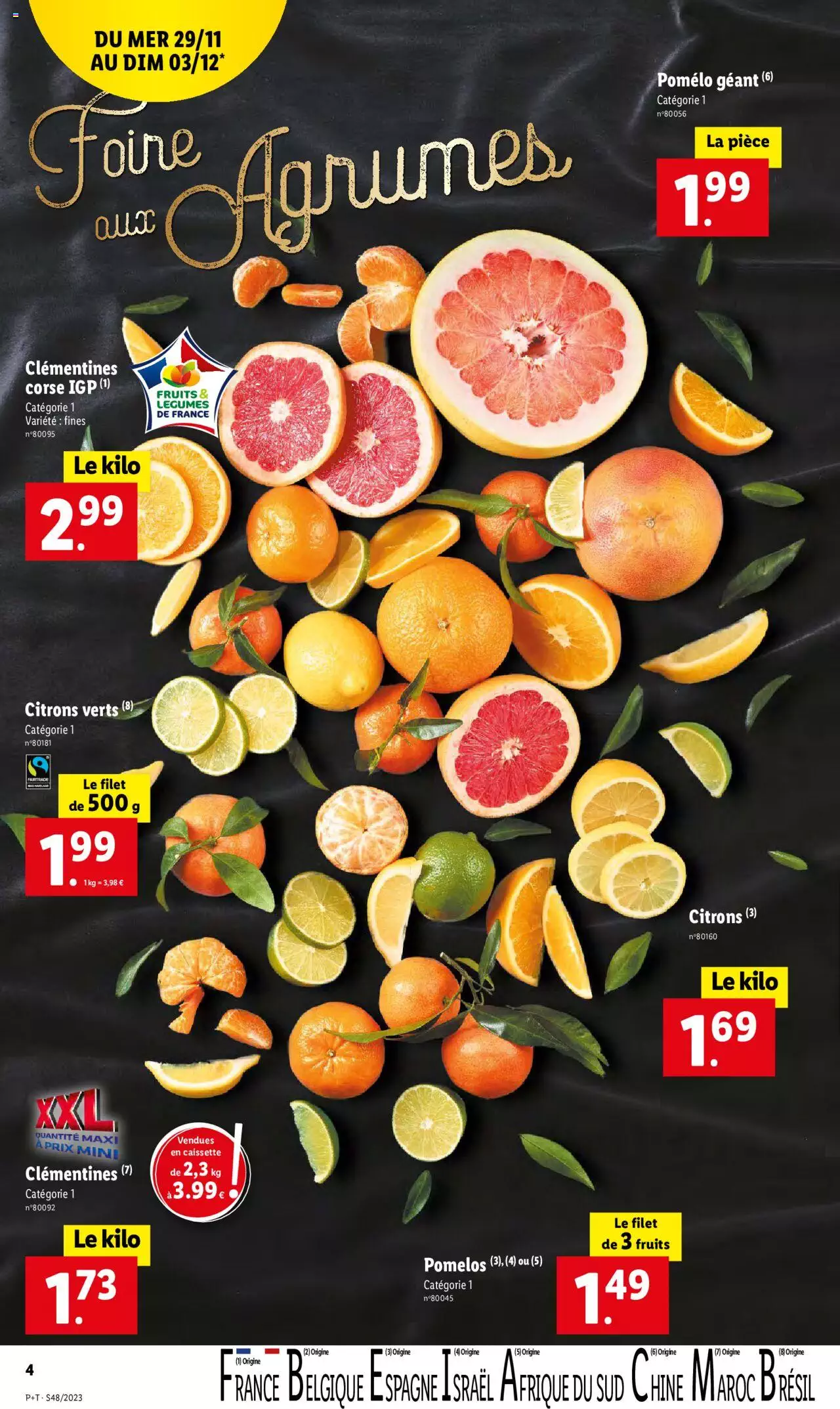 Catalogue Lidl 29 Nov – 5 Déc 2023 Page 4