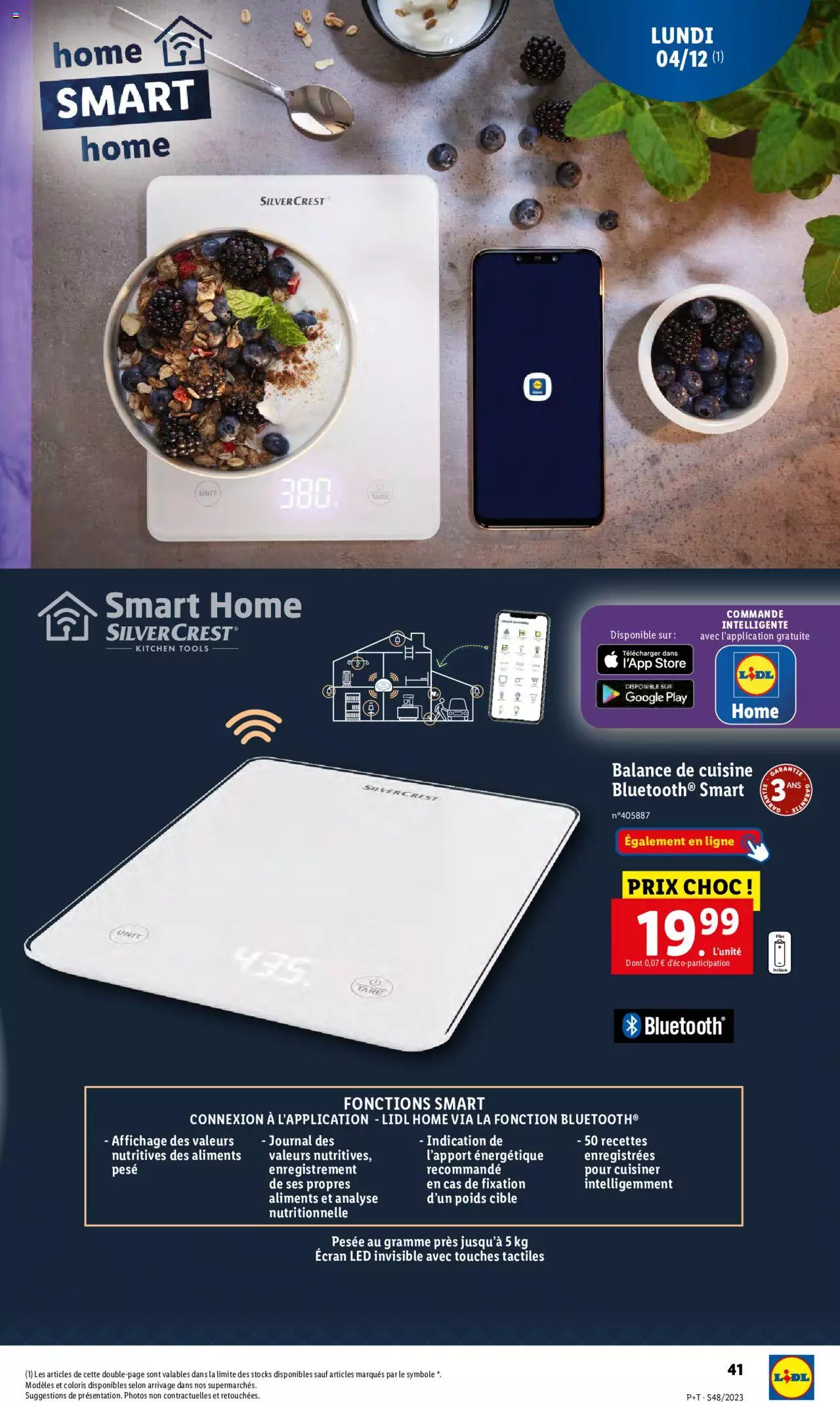 Catalogue Lidl 29 Nov – 5 Déc 2023 Page 42