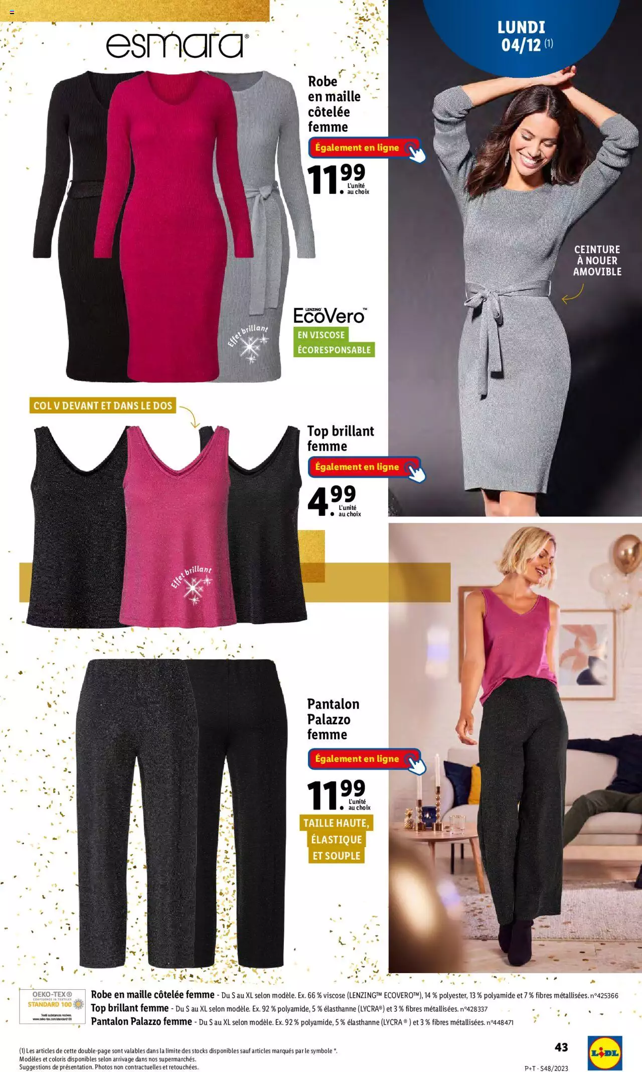 Catalogue Lidl 29 Nov – 5 Déc 2023 Page 44