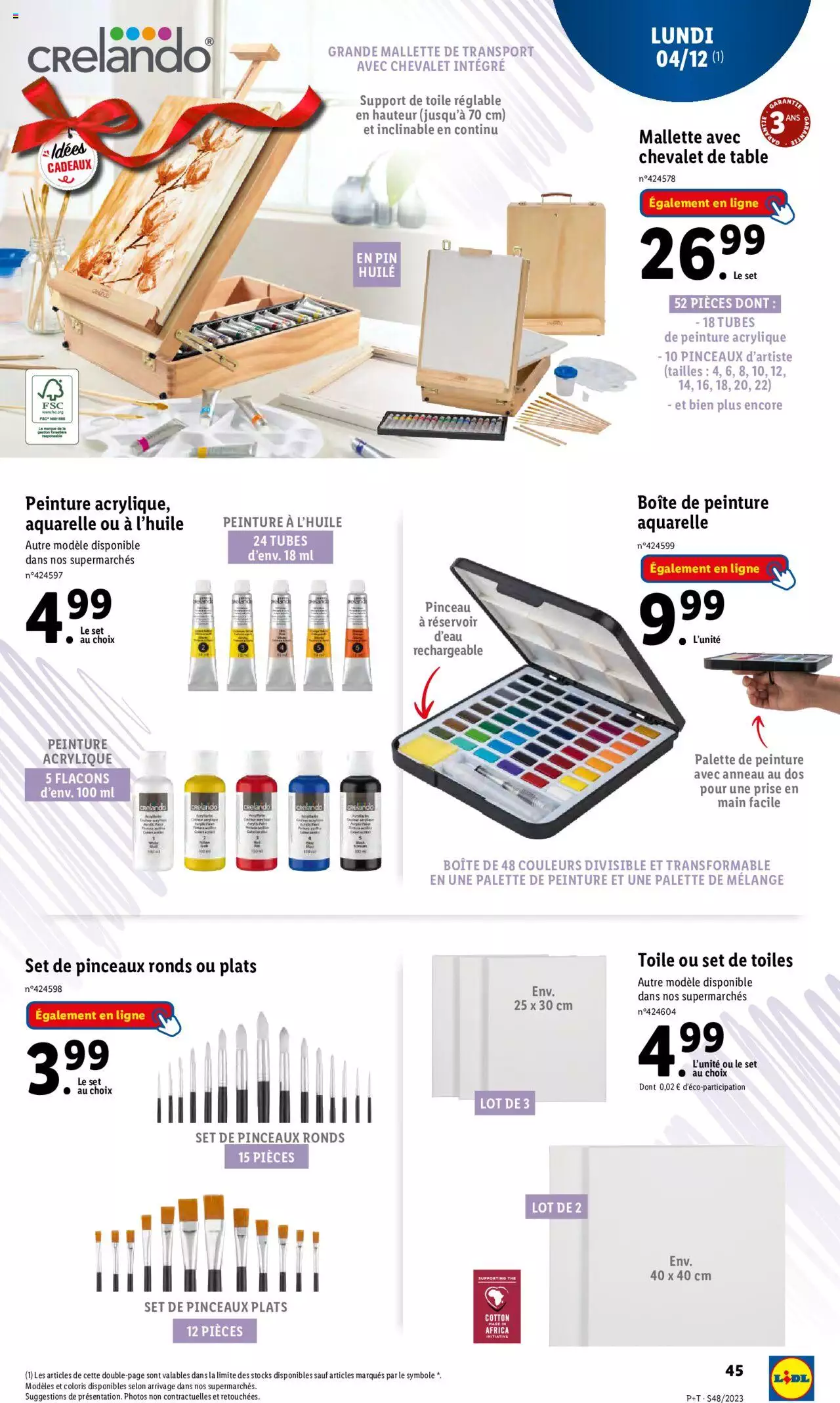 Catalogue Lidl 29 Nov – 5 Déc 2023 Page 46