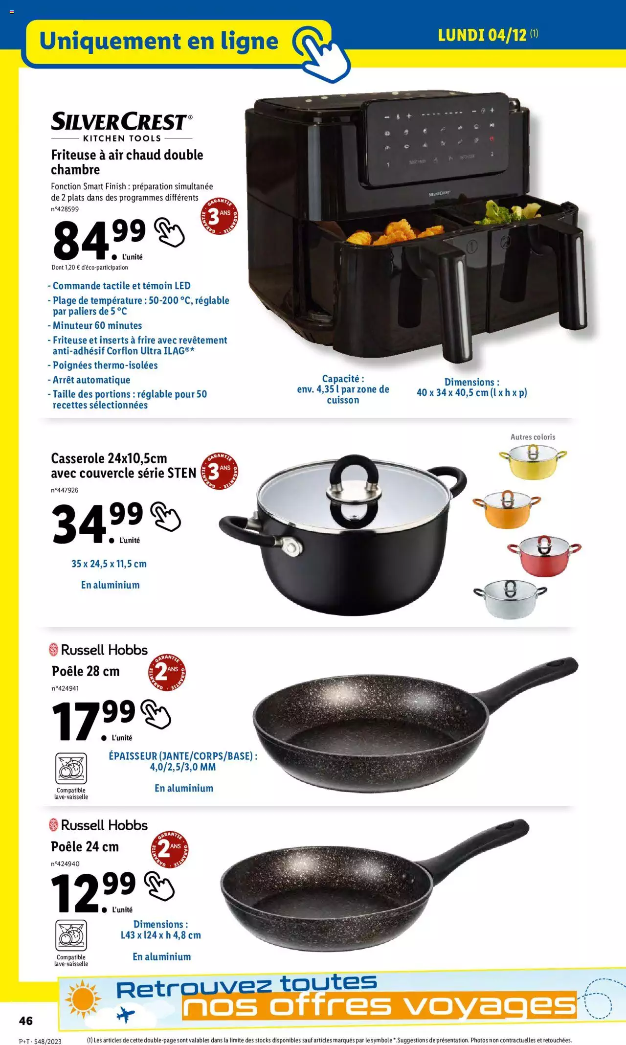 Catalogue Lidl 29 Nov – 5 Déc 2023 Page 47