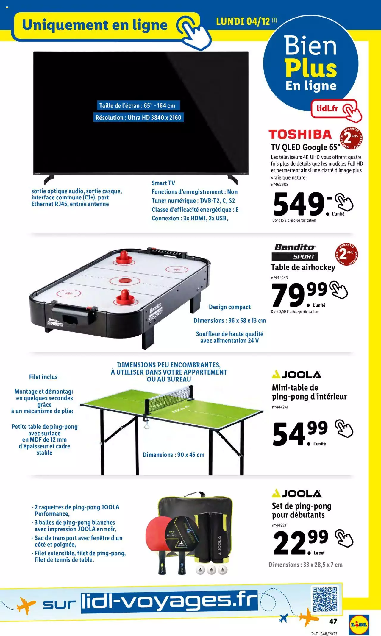 Catalogue Lidl 29 Nov – 5 Déc 2023 Page 48