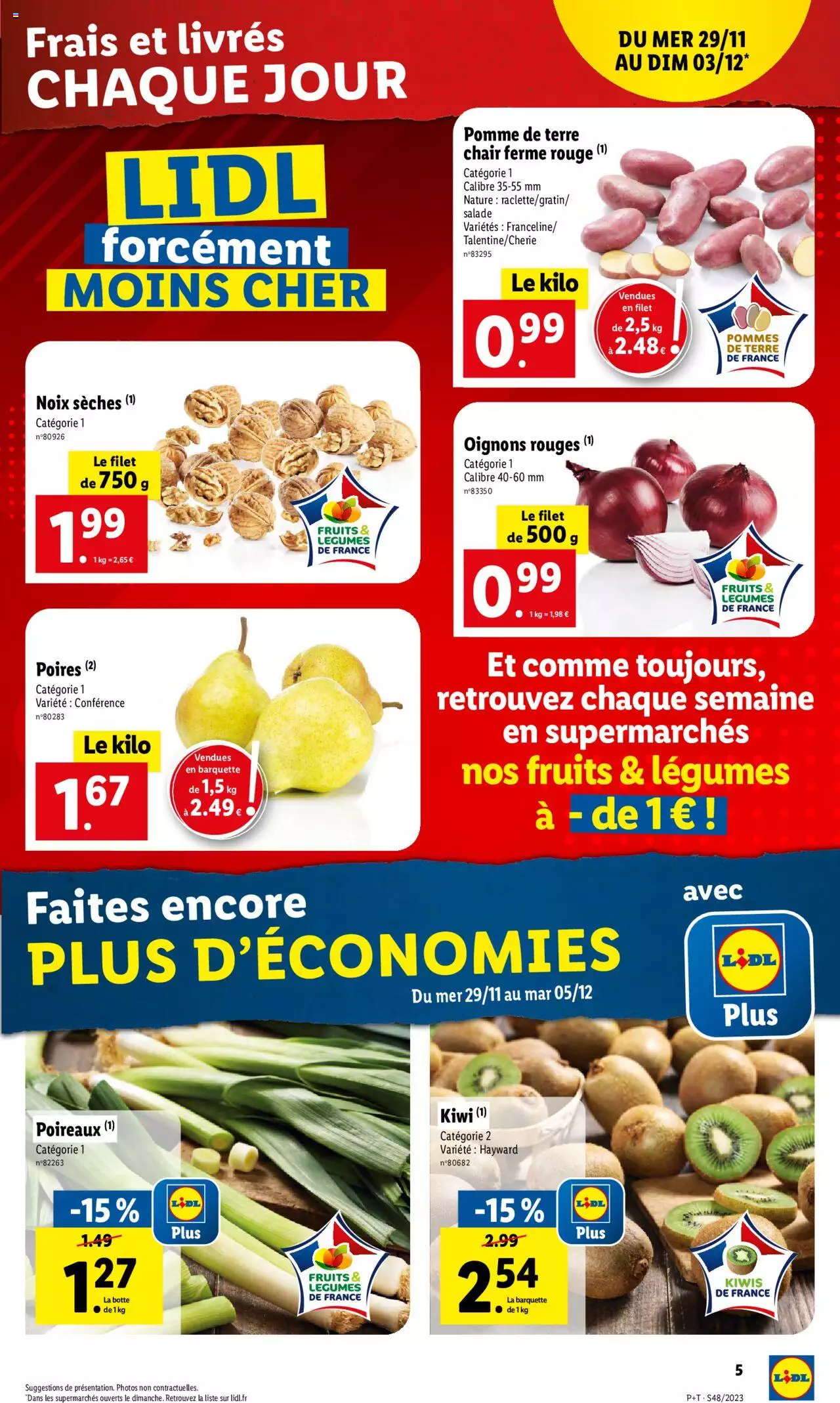 Catalogue Lidl 29 Nov – 5 Déc 2023 Page 5