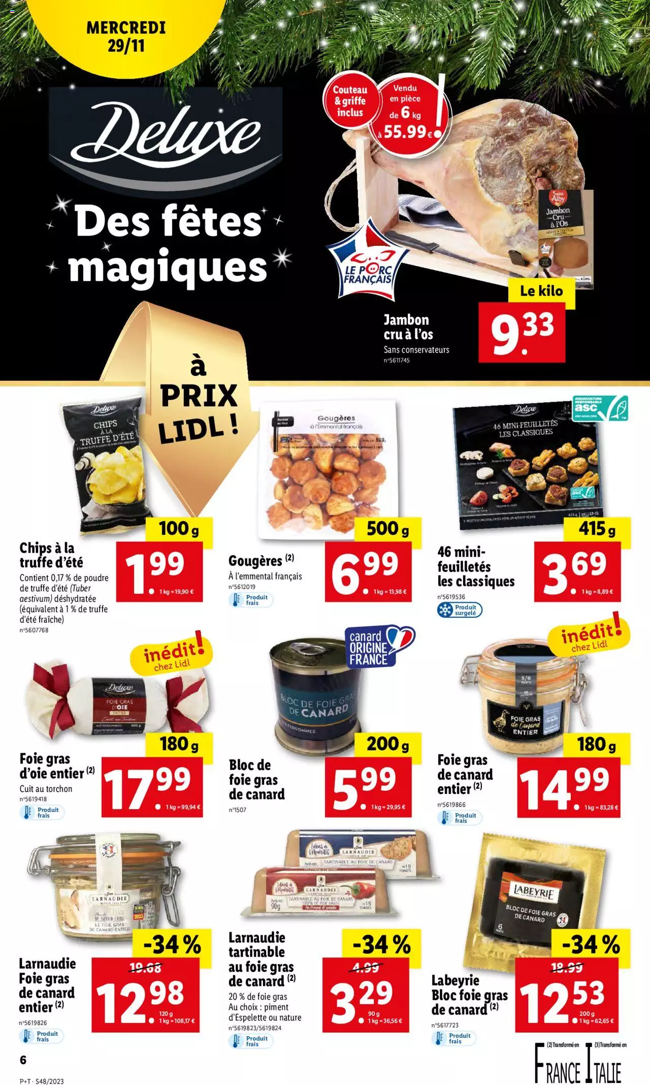 Catalogue Lidl 29 Nov – 5 Déc 2023 Page 6