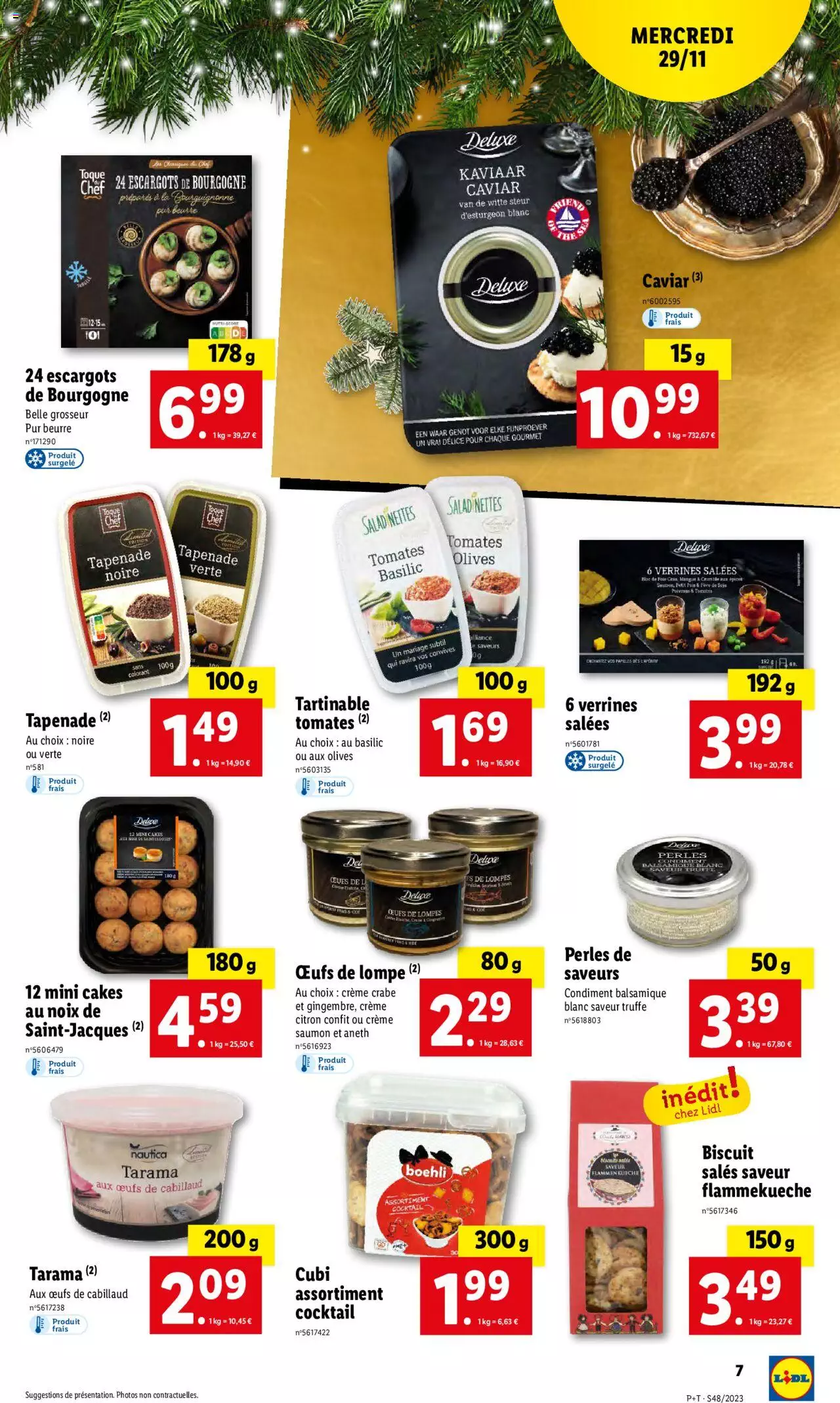 Catalogue Lidl 29 Nov – 5 Déc 2023 Page 7