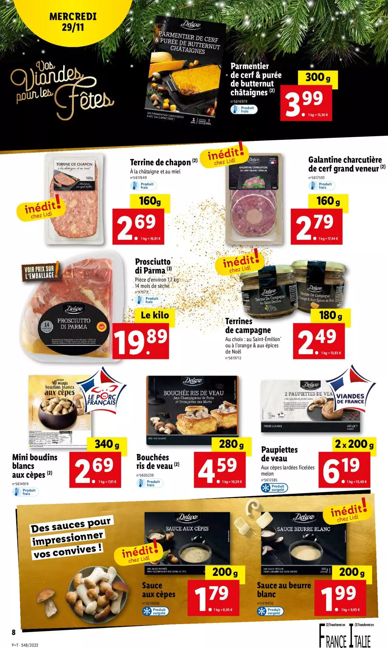Catalogue Lidl 29 Nov – 5 Déc 2023 Page 8