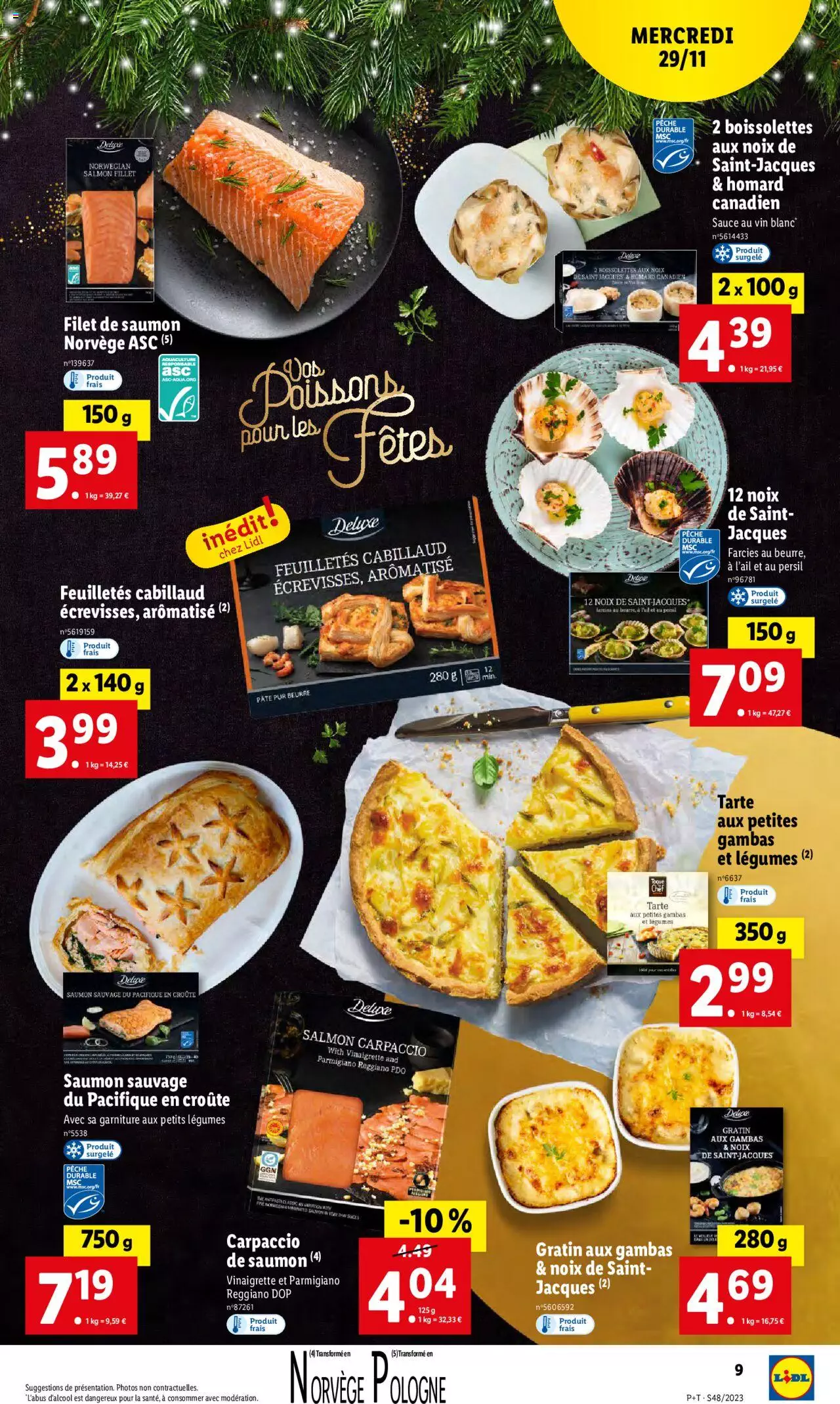 Catalogue Lidl 29 Nov – 5 Déc 2023 Page 9