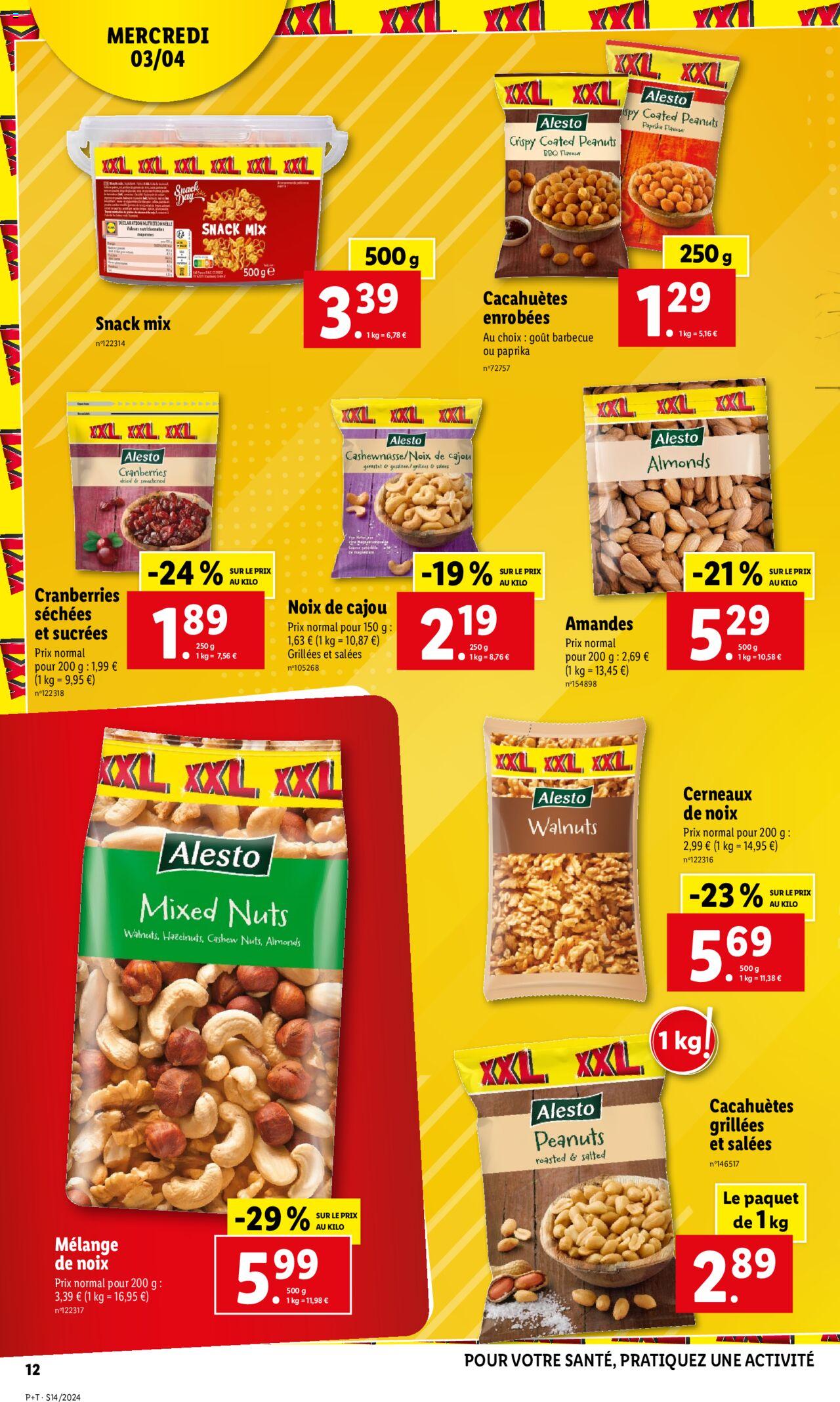 Catalogue Lidl 3 – 9 Avril 2024 Page 12