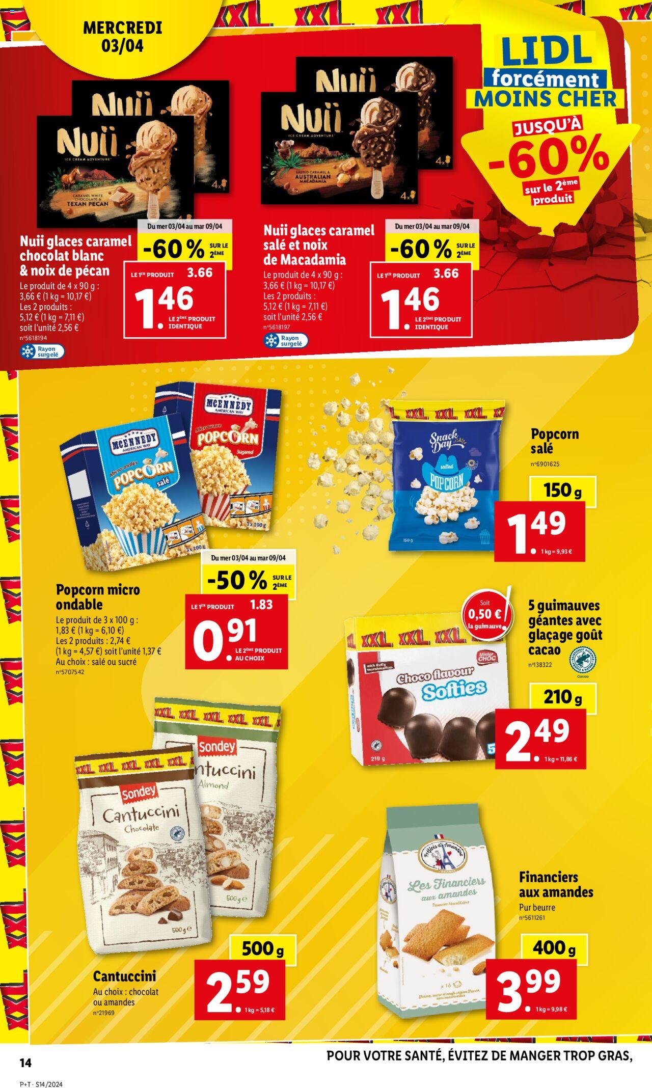 Catalogue Lidl 3 – 9 Avril 2024 Page 14