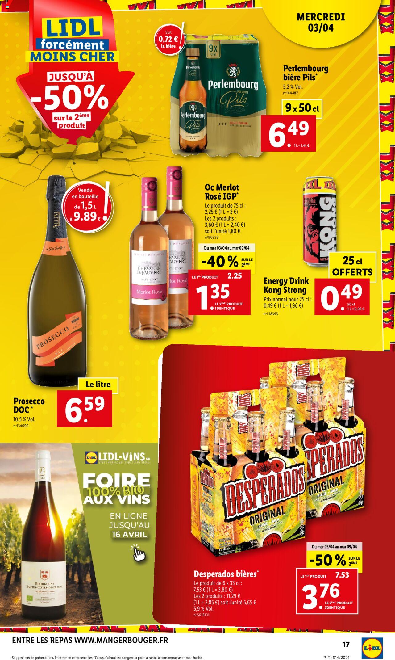Catalogue Lidl 3 – 9 Avril 2024 Page 17