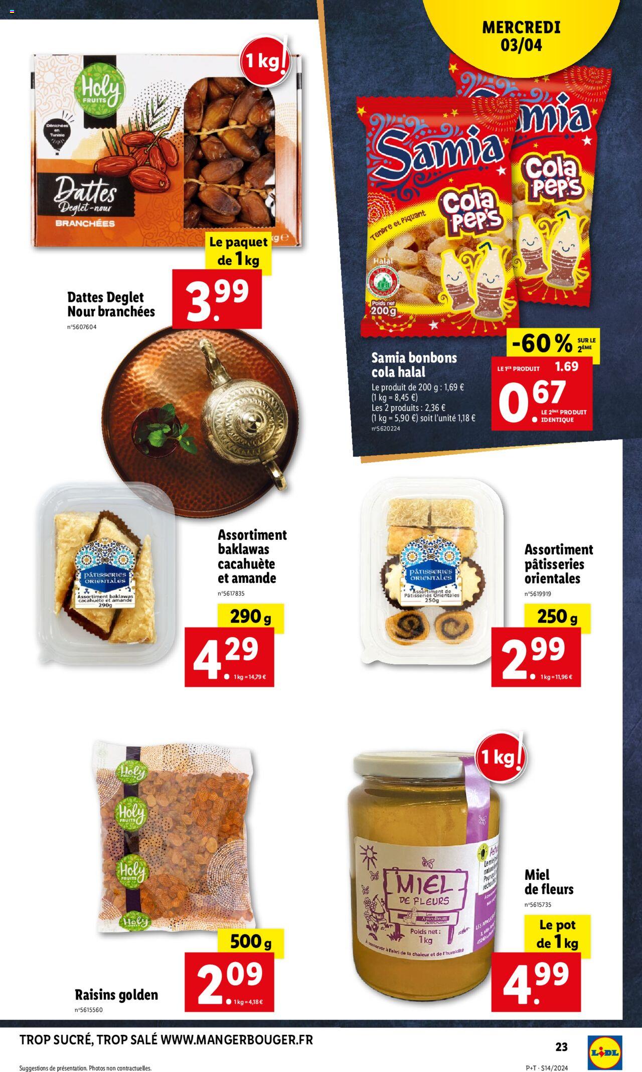 Catalogue Lidl 3 – 9 Avril 2024 Page 23
