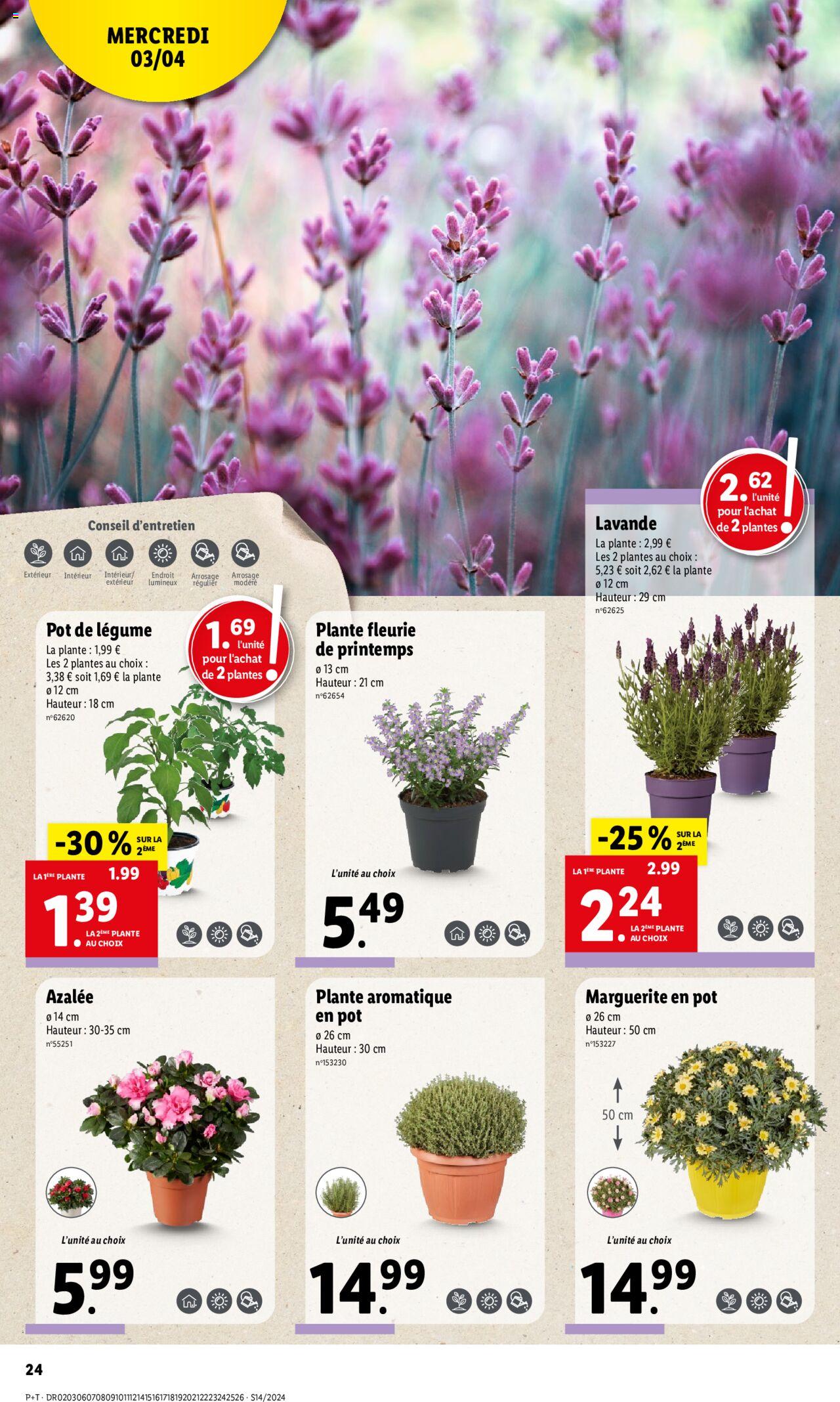 Catalogue Lidl 3 – 9 Avril 2024 Page 24