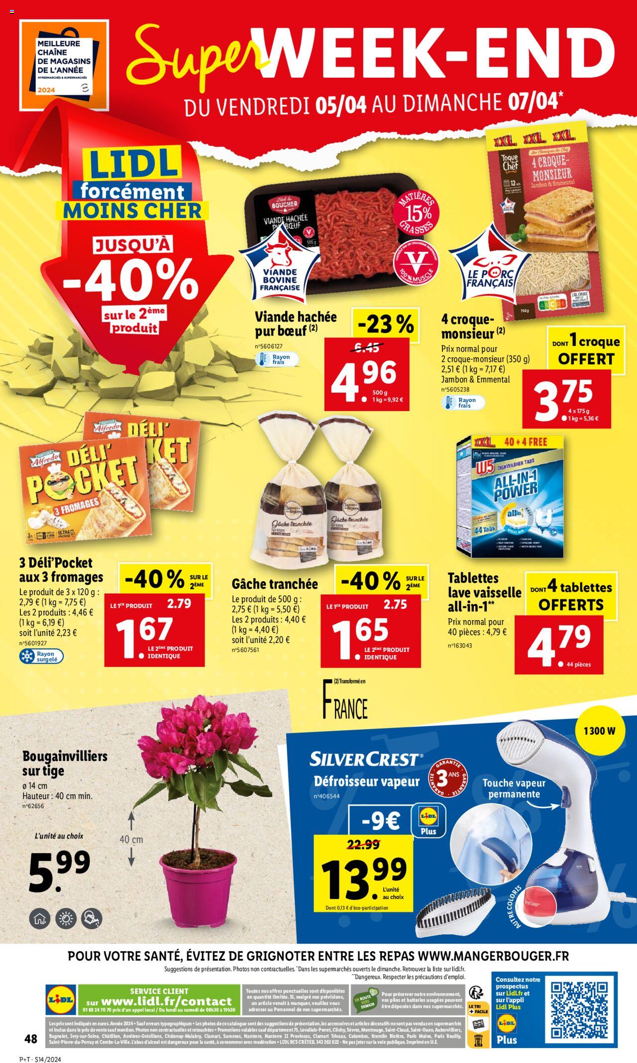 Catalogue Lidl 3 – 9 Avril 2024 Page 47