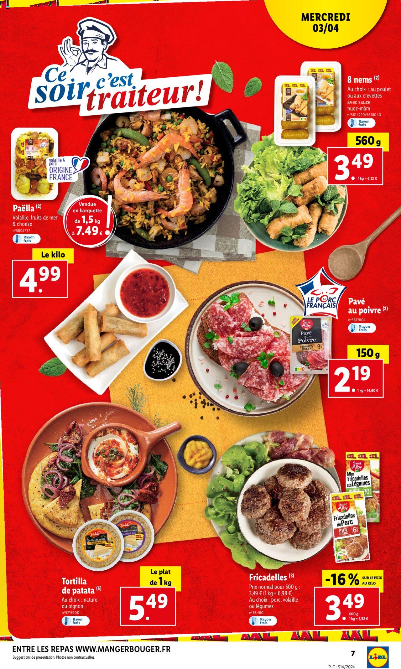Catalogue Lidl 3 – 9 Avril 2024 Page 7