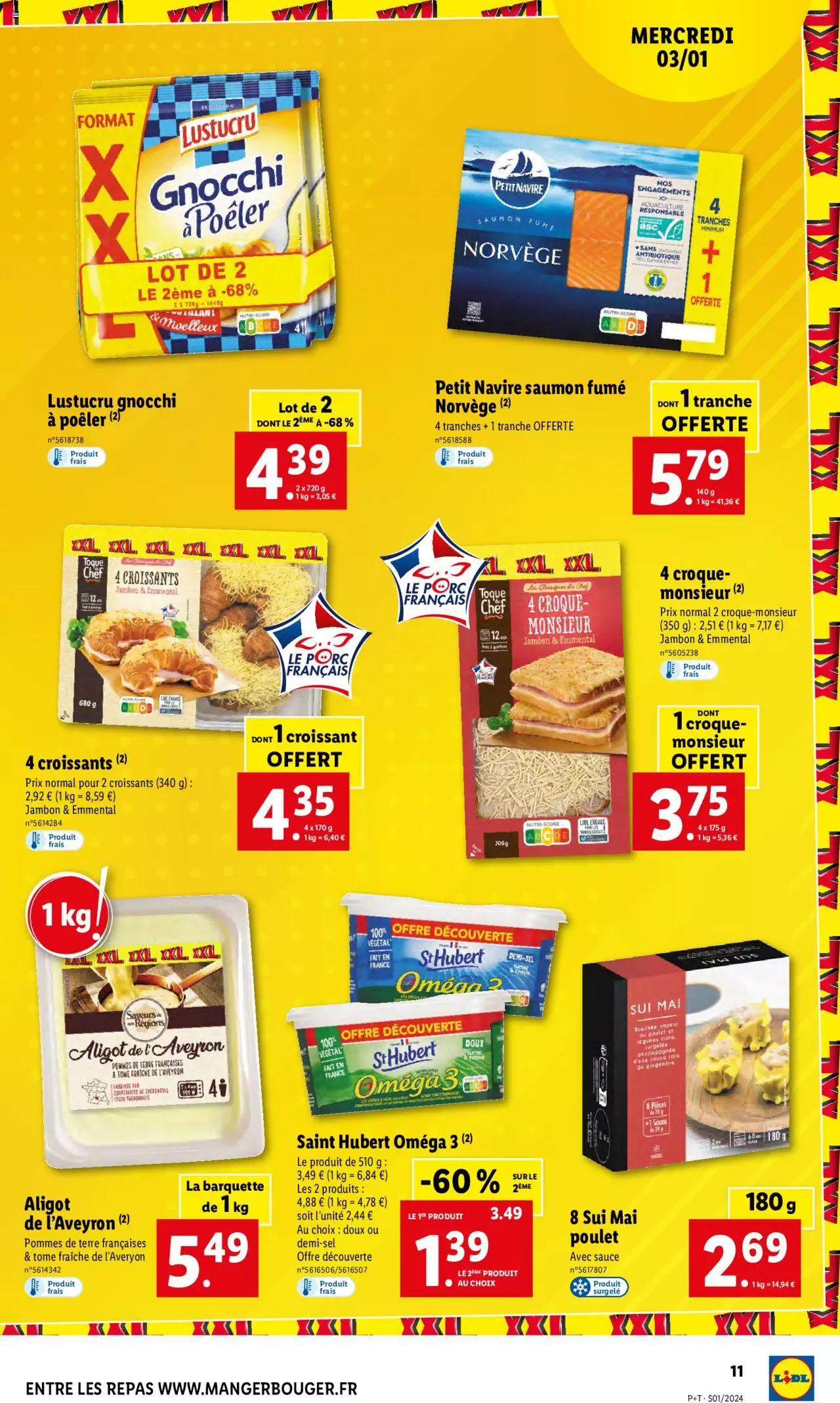 Catalogue Lidl 3 – 9 Janvier 2024 Page 11