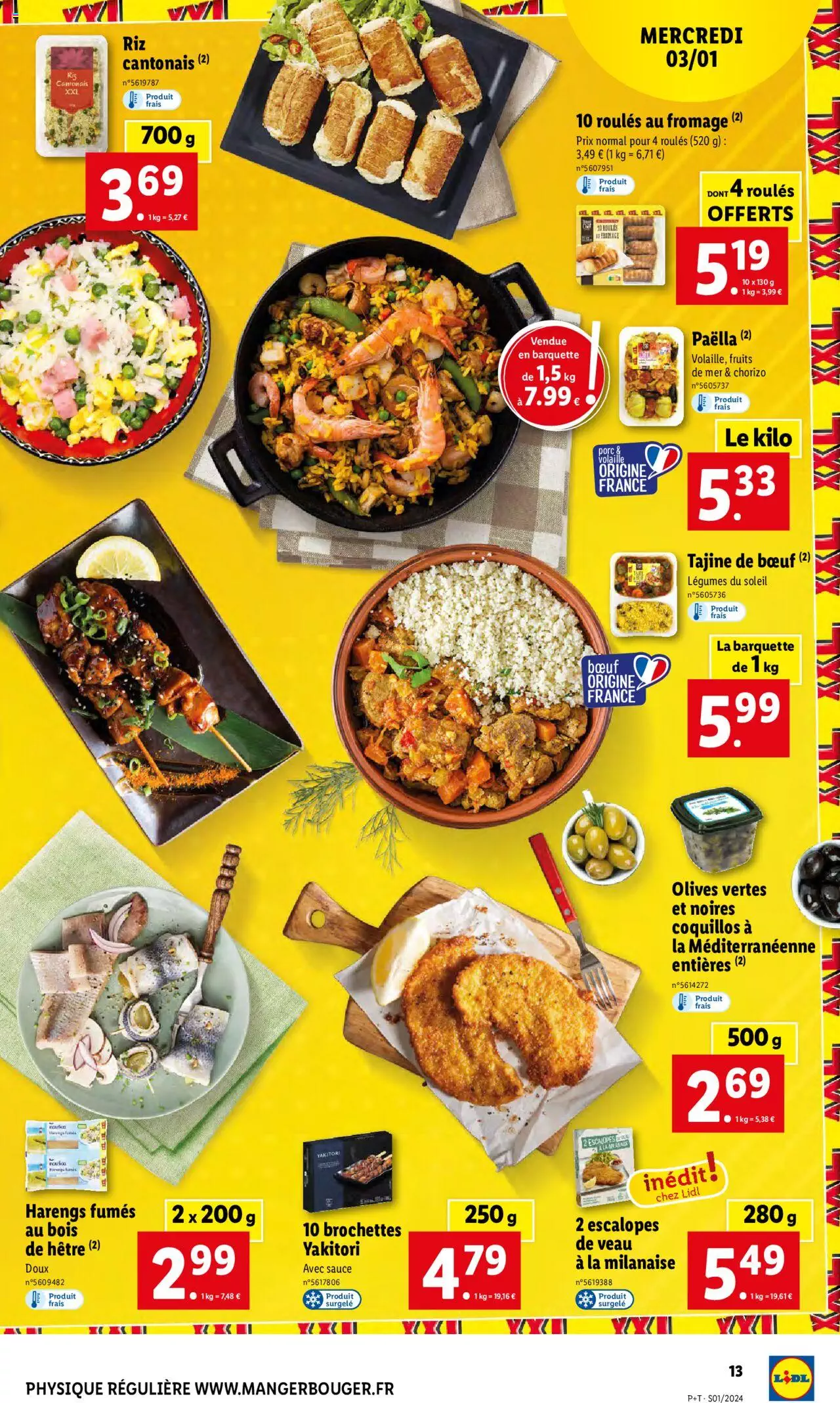 Catalogue Lidl 3 – 9 Janvier 2024 Page 13