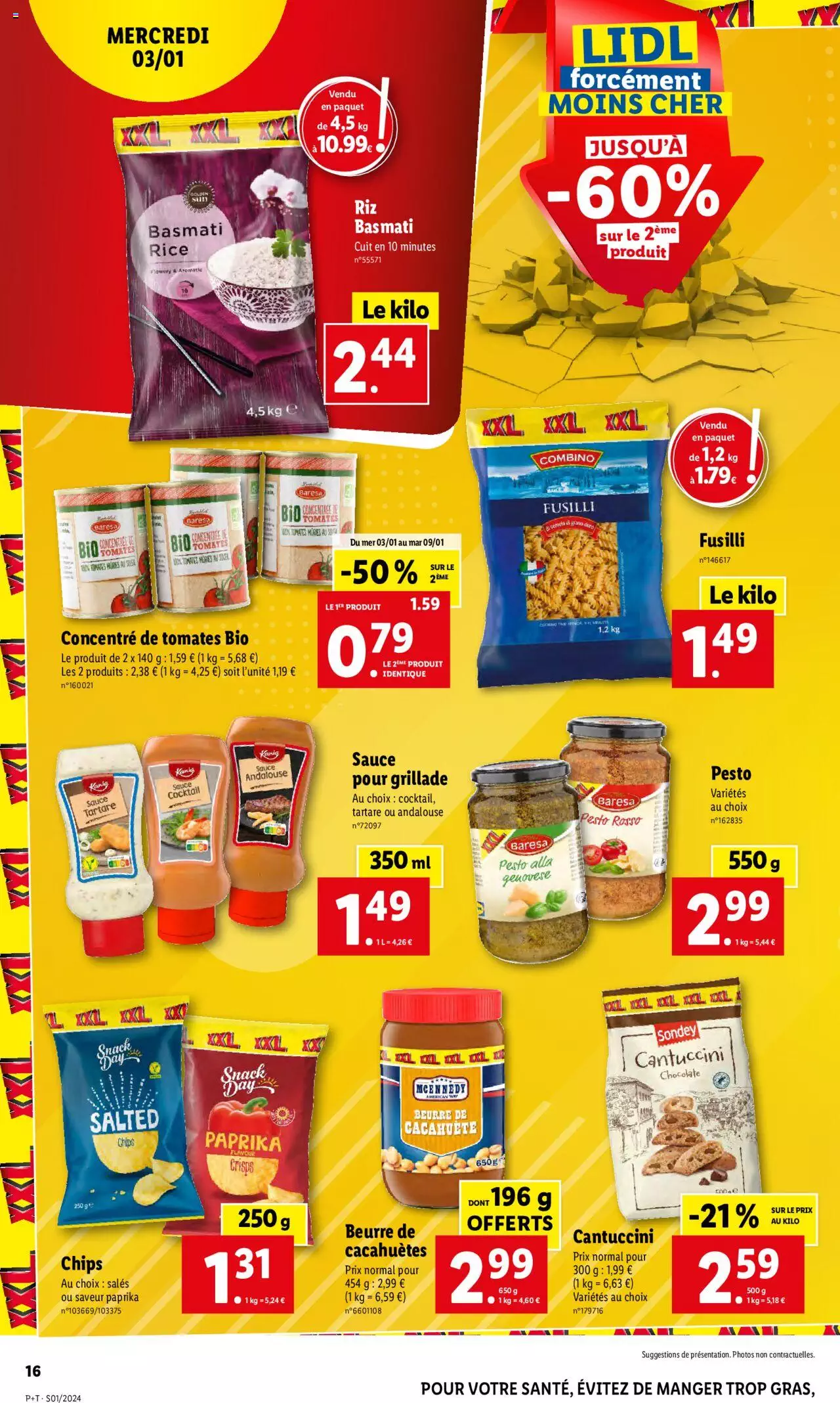 Catalogue Lidl 3 – 9 Janvier 2024 Page 16