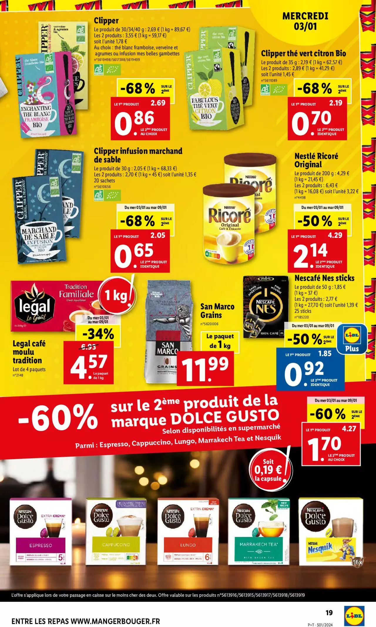 Catalogue Lidl 3 – 9 Janvier 2024 Page 19