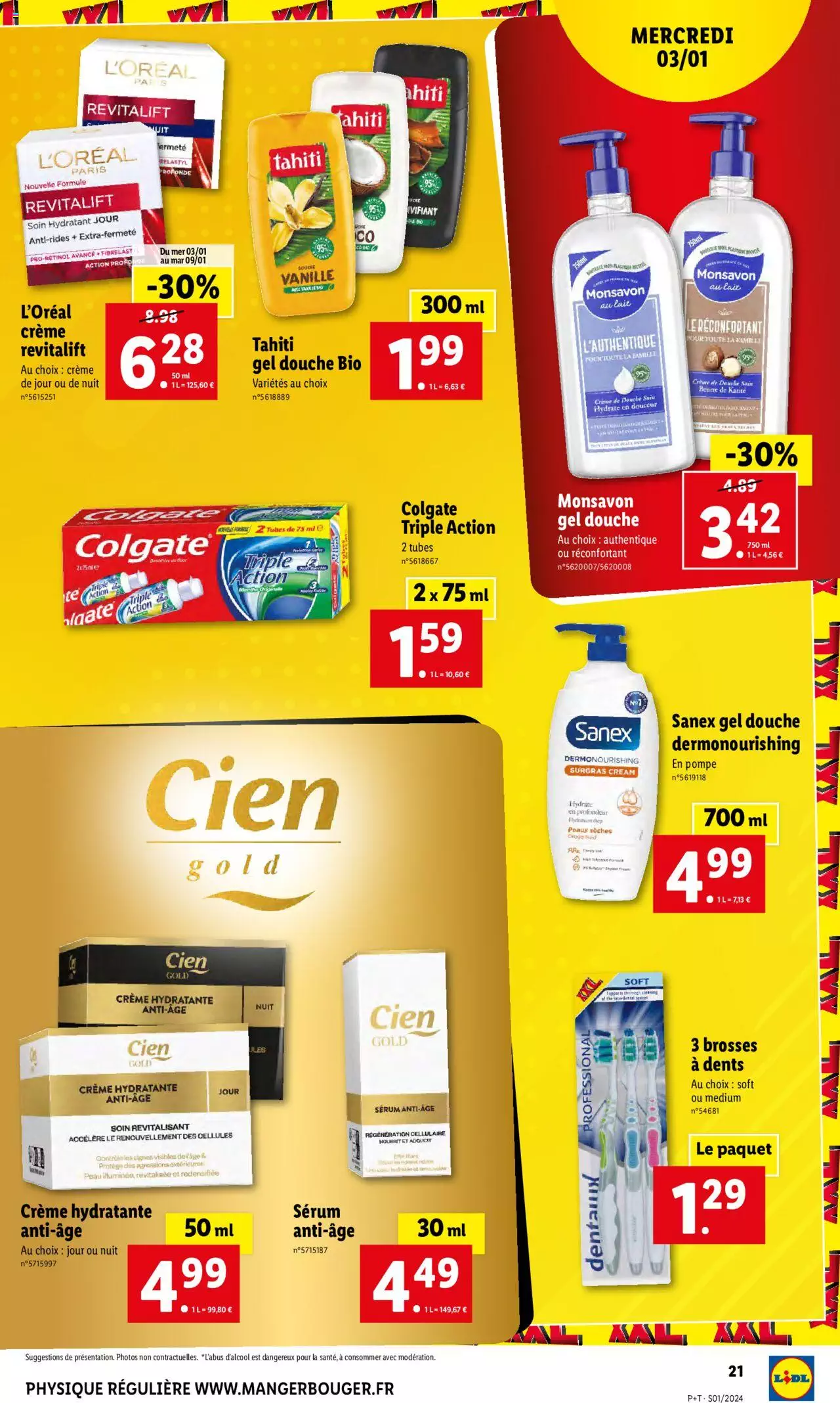 Catalogue Lidl 3 – 9 Janvier 2024 Page 21