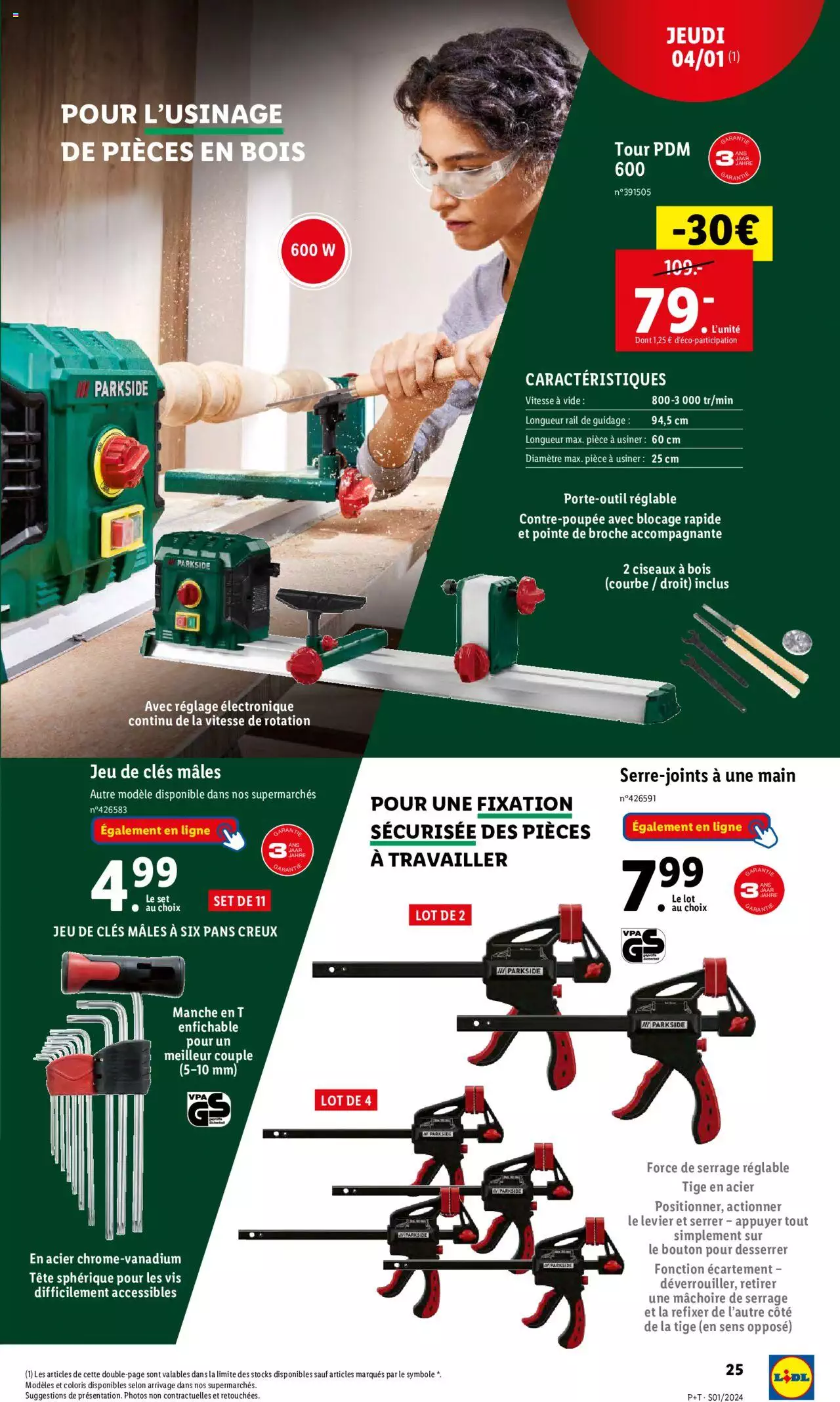 Catalogue Lidl 3 – 9 Janvier 2024 Page 25