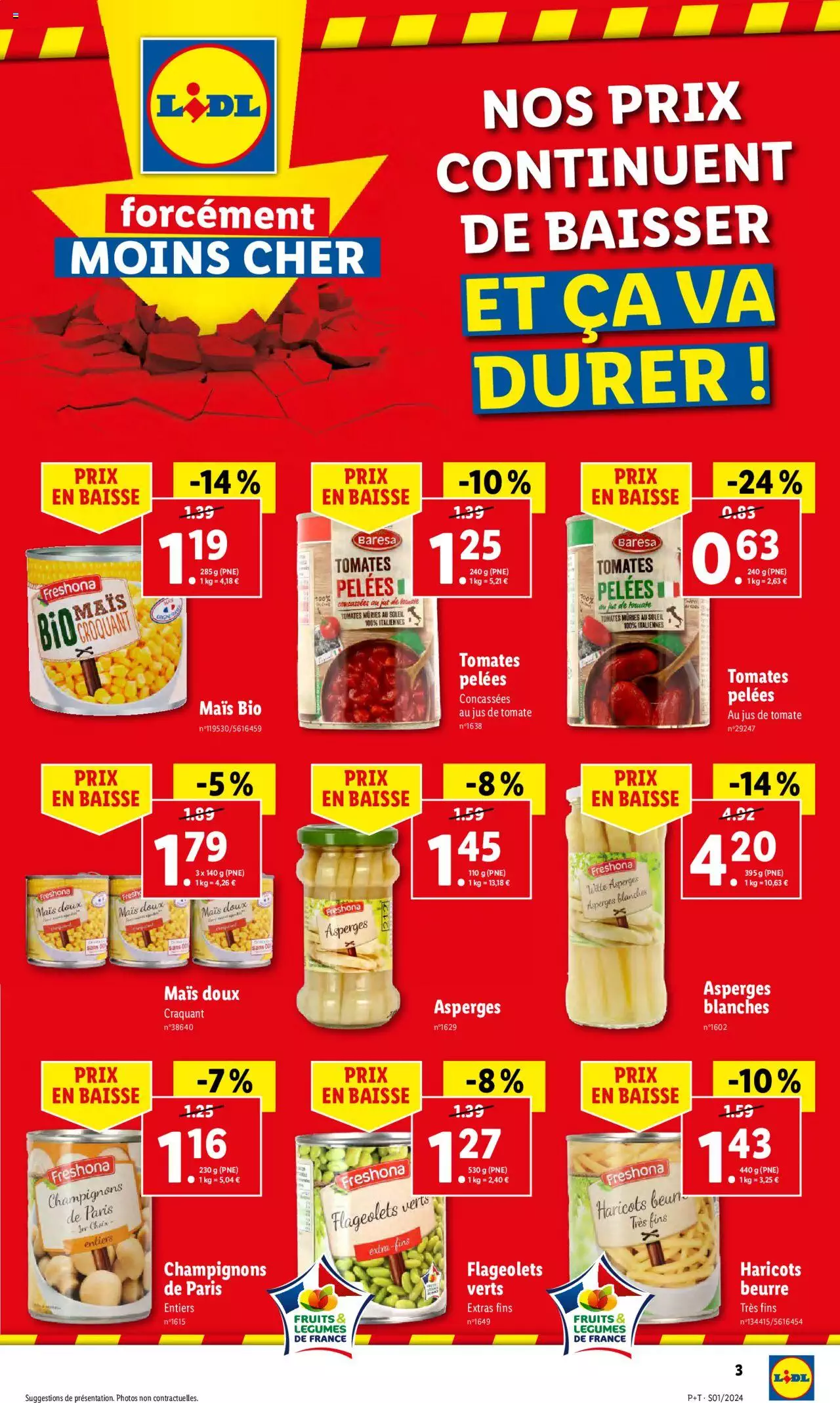 Catalogue Lidl 3 – 9 Janvier 2024 Page 3