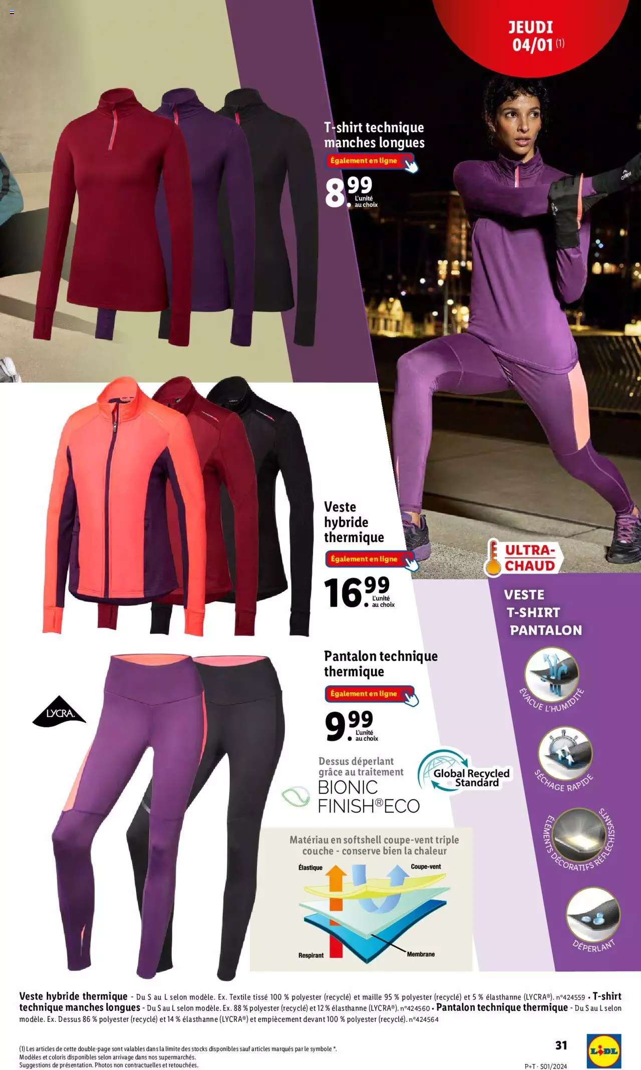 Catalogue Lidl 3 – 9 Janvier 2024 Page 31