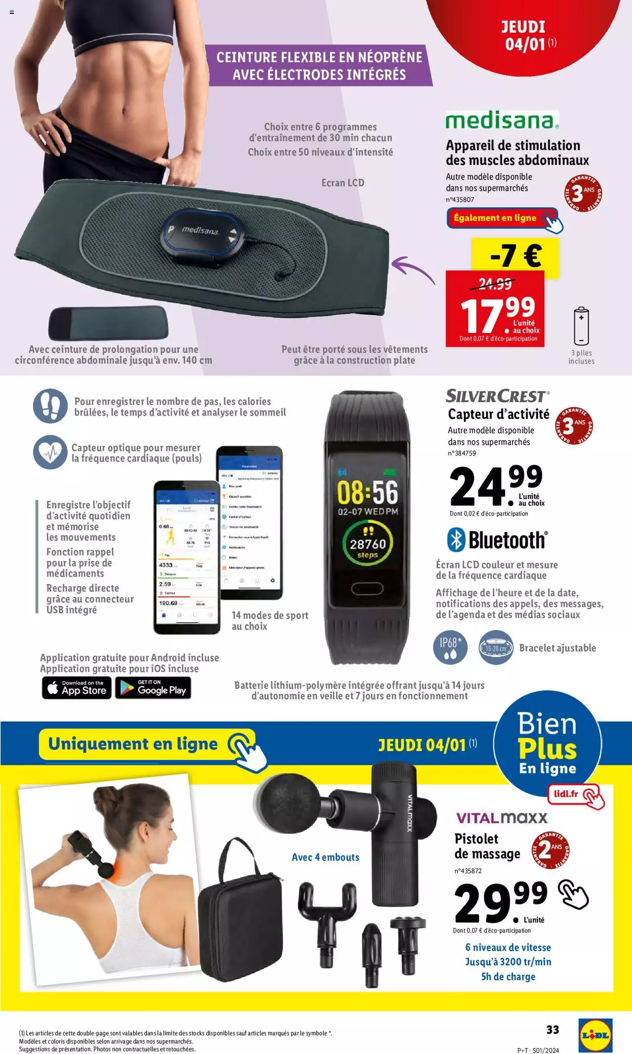 Catalogue Lidl 3 – 9 Janvier 2024 Page 33
